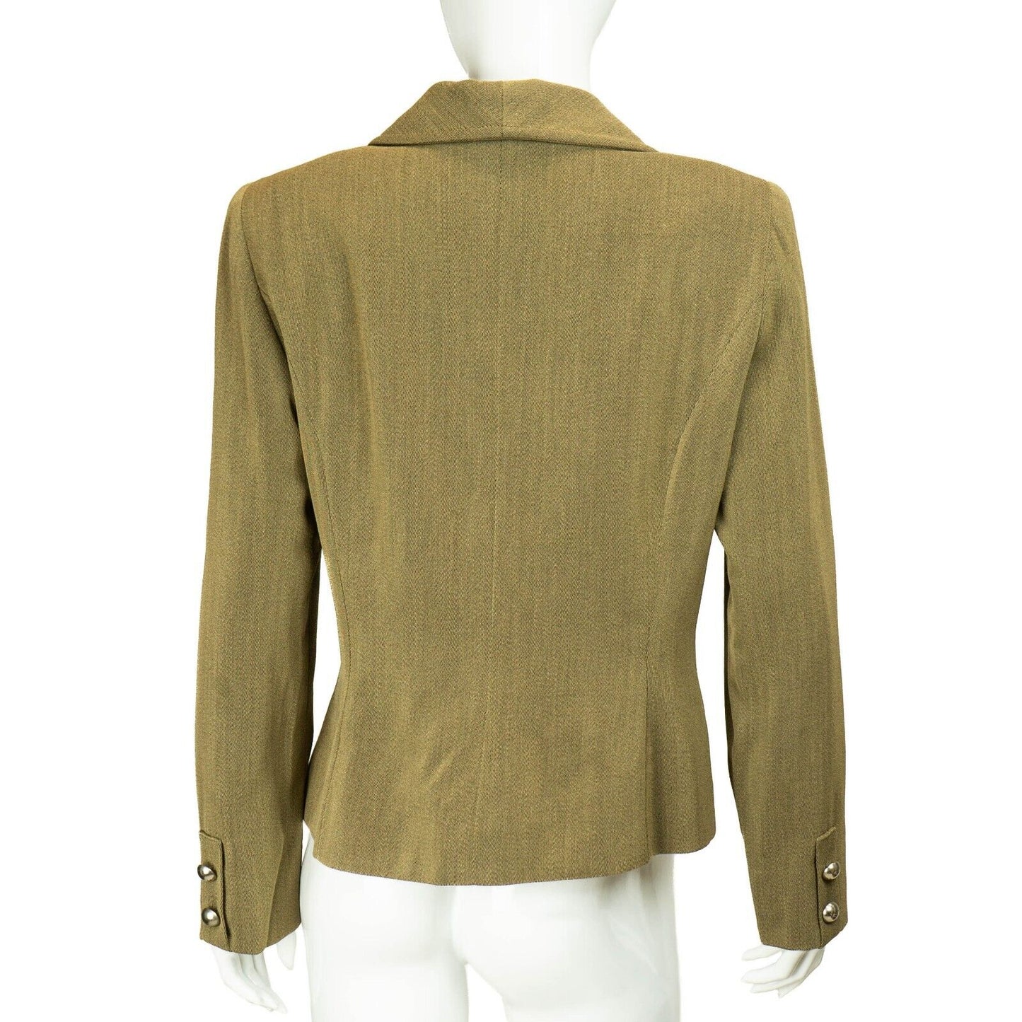 VALENTINO Green Blazer Vintage 80s 90s