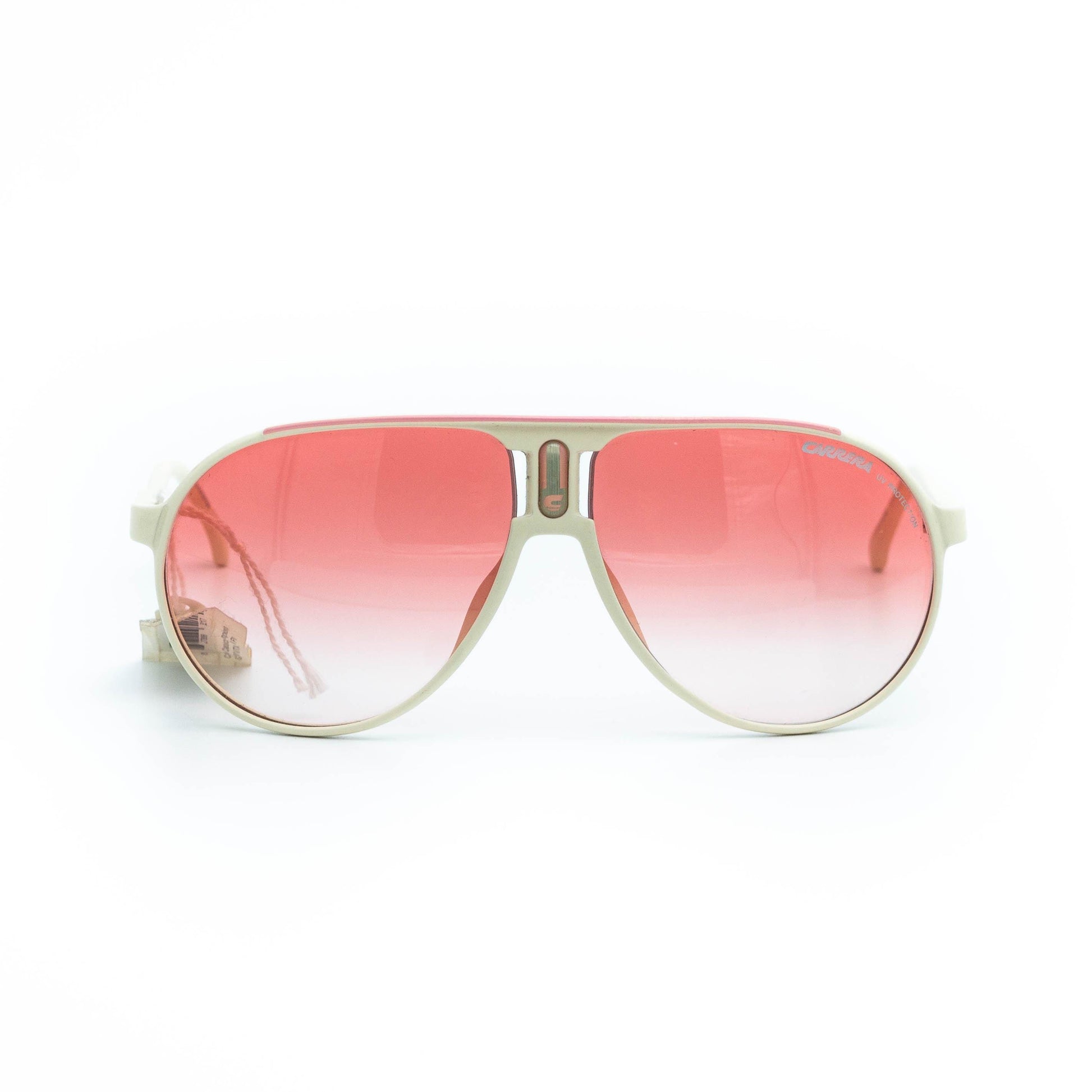 CARRERA Champion white pink aviator vintage sunglasses