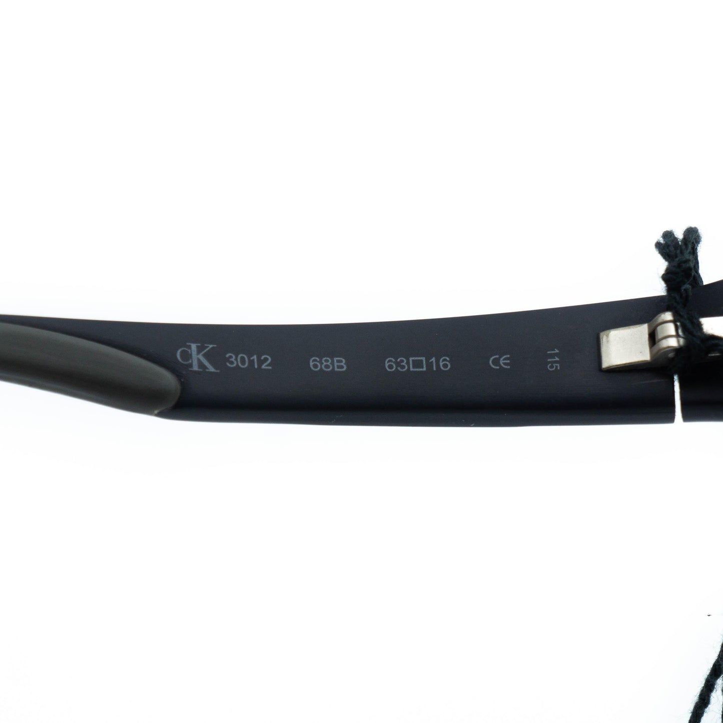 Calvin Klein 3012 Sport Oval Black Blue Sunglasses Vintage
