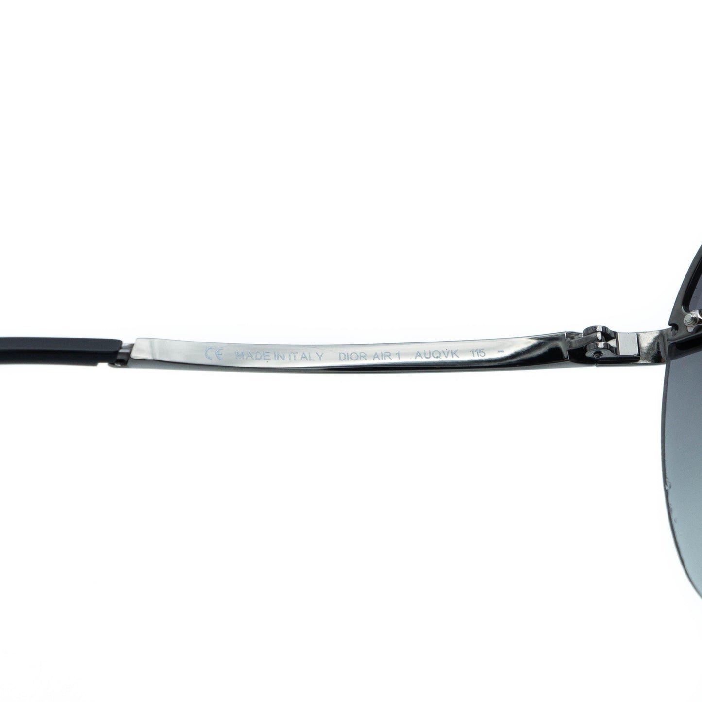 Christian DIOR AIR 1 Black Shield Sunglasses Vintage