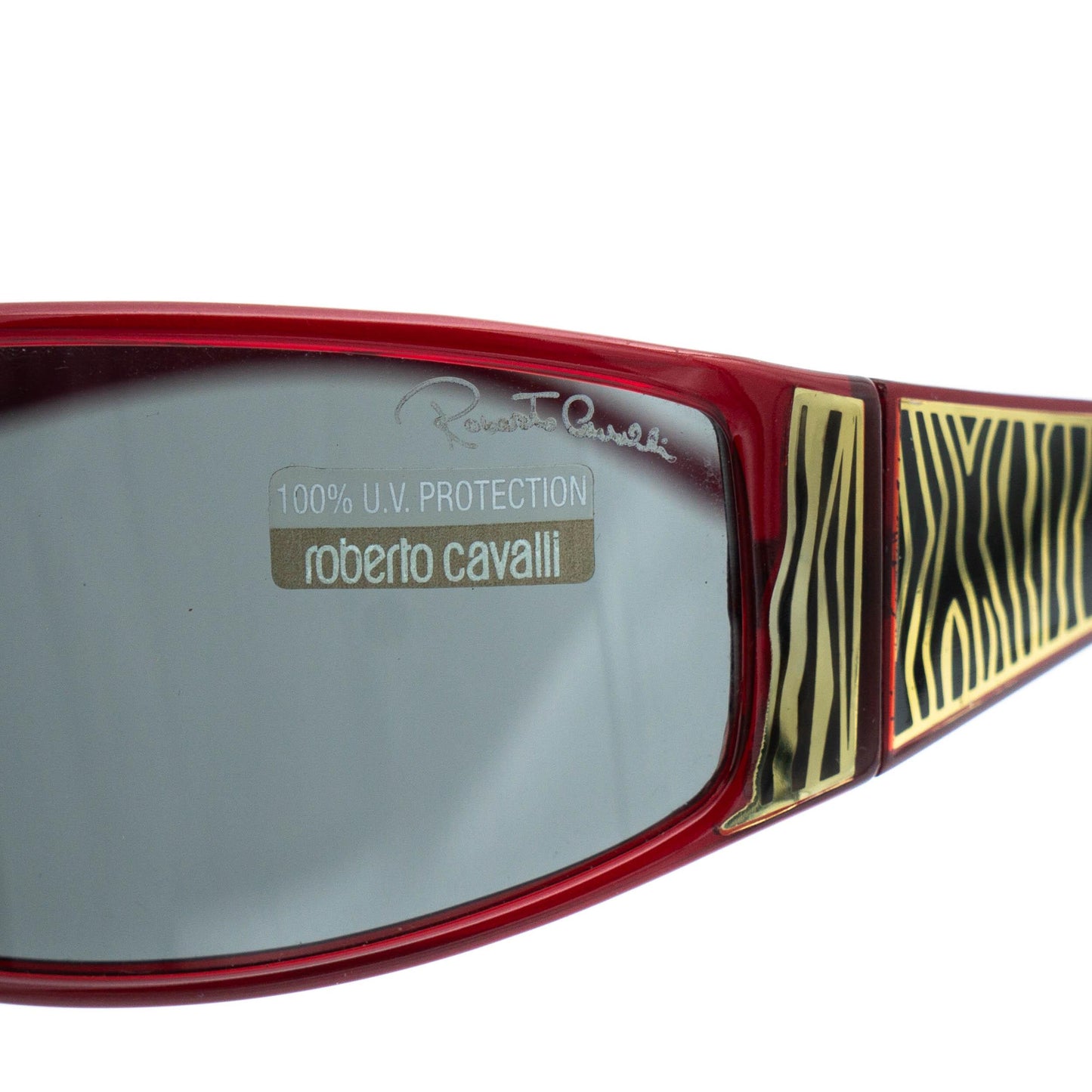 Roberto Cavalli Nausicaa 167A Red Sunglasses Vintage