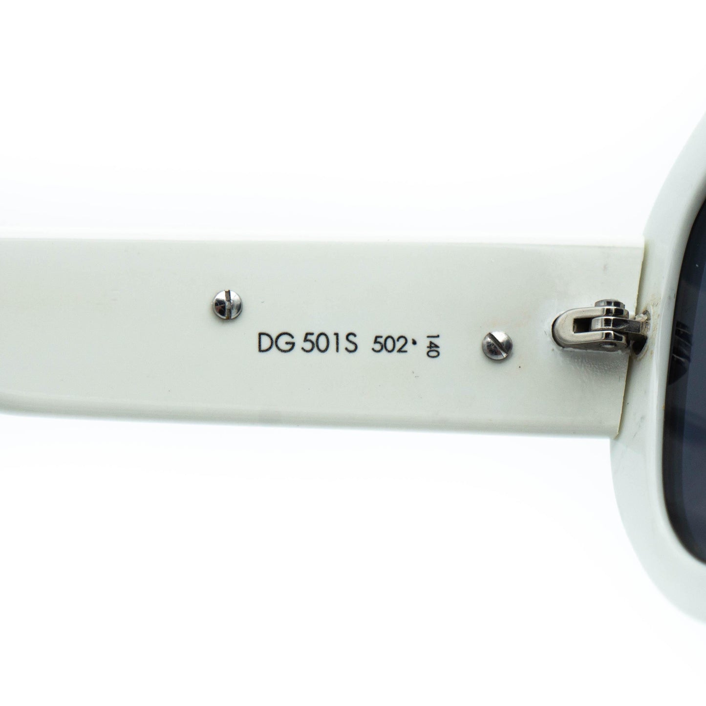 Dolce & Gabbana DG501S White Sunglasses Vintage