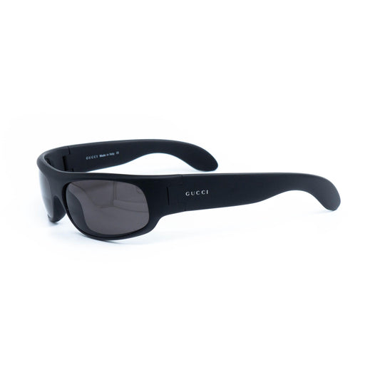 Gucci GG 1190/S logo sport black sunglasses front view
