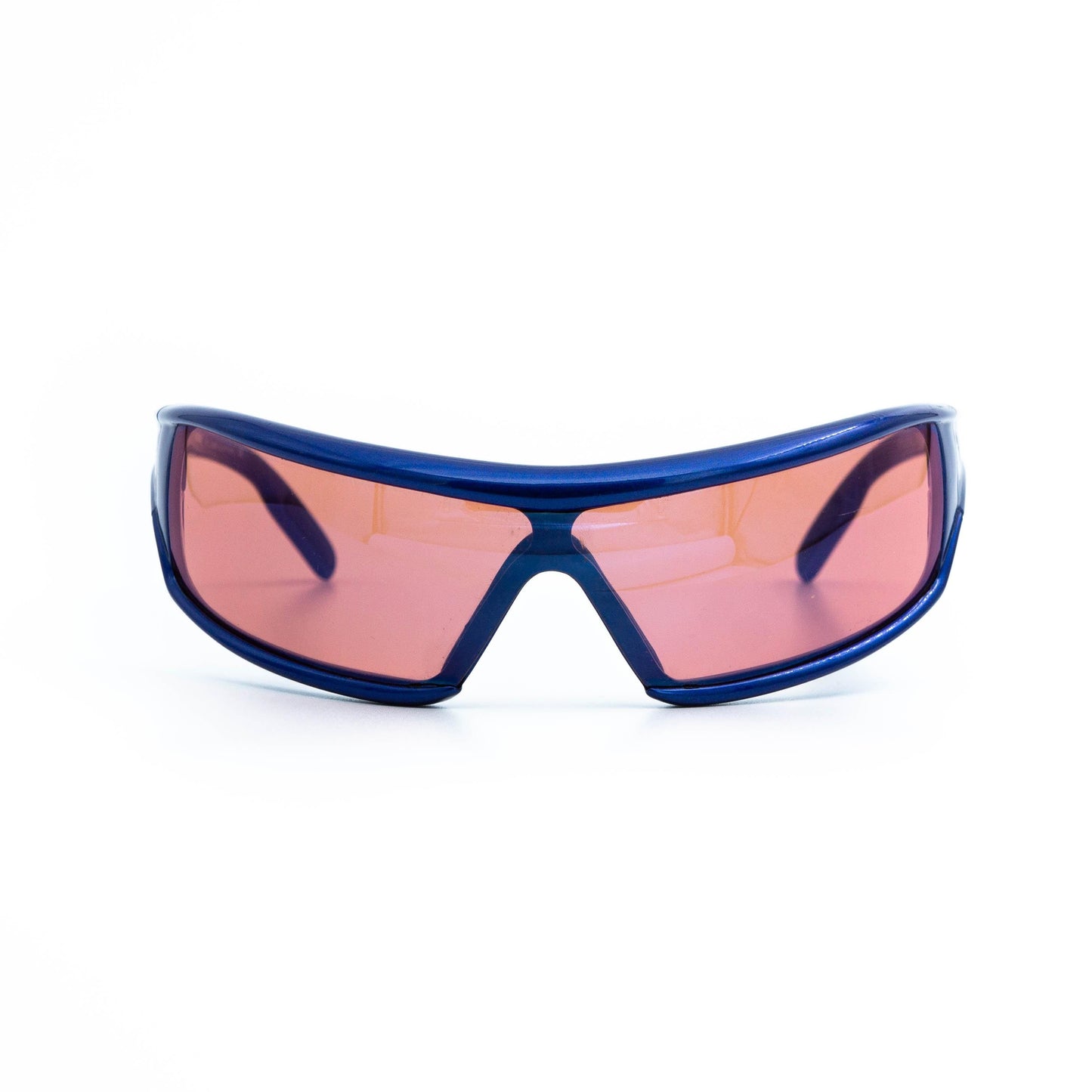 Puma Cyclone Sport Shield Blue vintage sunglasses front view