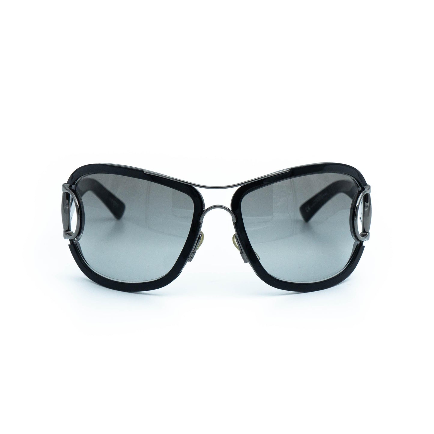 GUCCI GG 2930 black silver mask vintage sunglasses