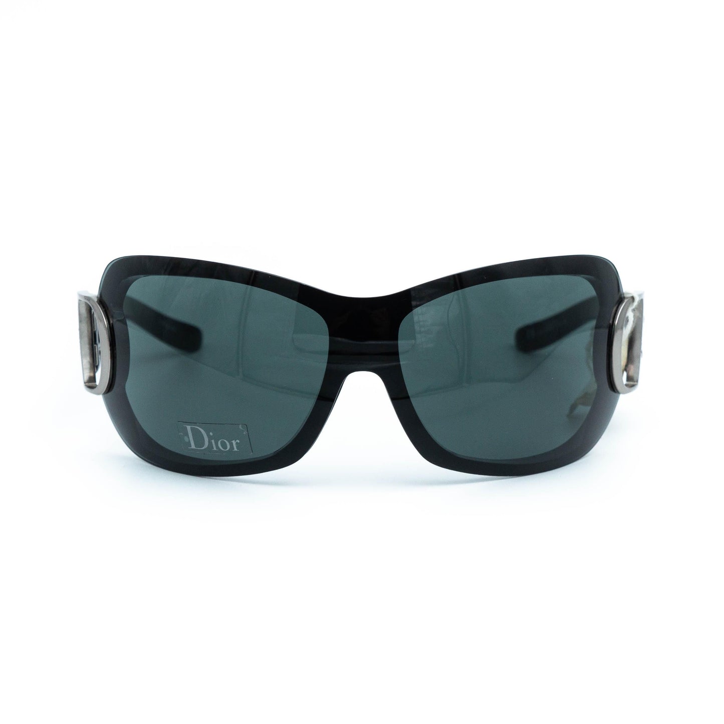 DIOR AIRSPEED 2 black shield mask vintage sunglasses