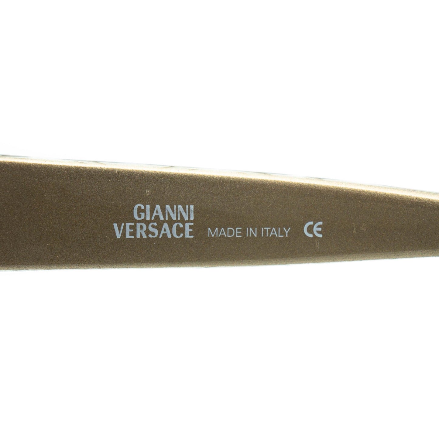 GIANNI VERSACE mod 256 Medusa Gold Sunglasses Vintage