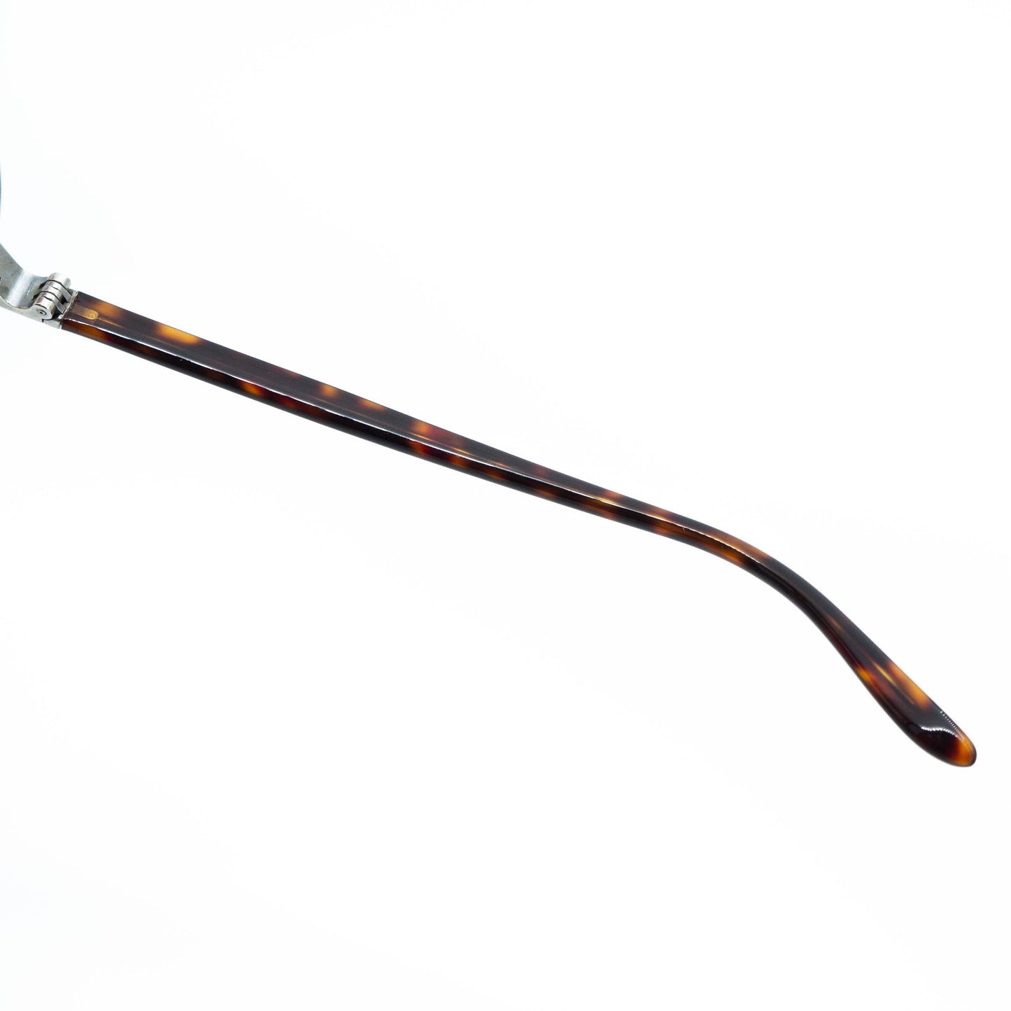 GUCCI Silver Brown Aviator Sunglasses Vintage