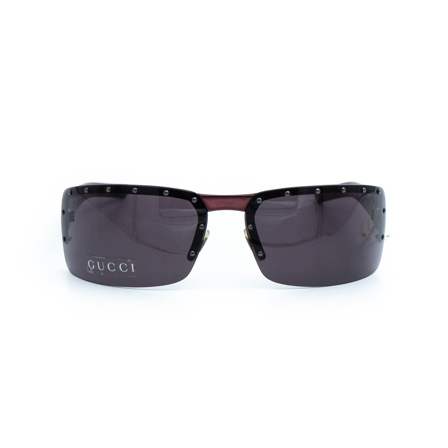 GUCCI GG 1823 studded purple vintage sunglasses