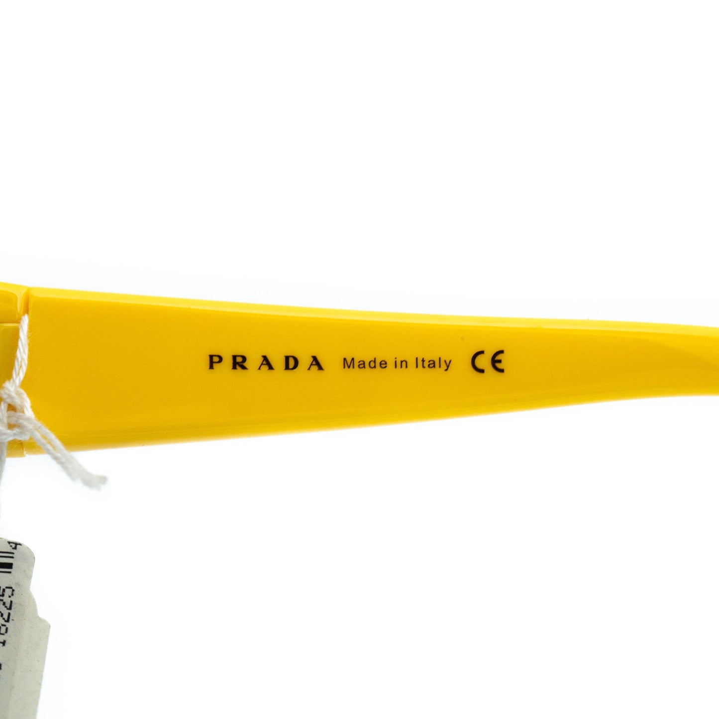 PRADA SPS 53G Yellow Mask Shield Sunglasses Vintage