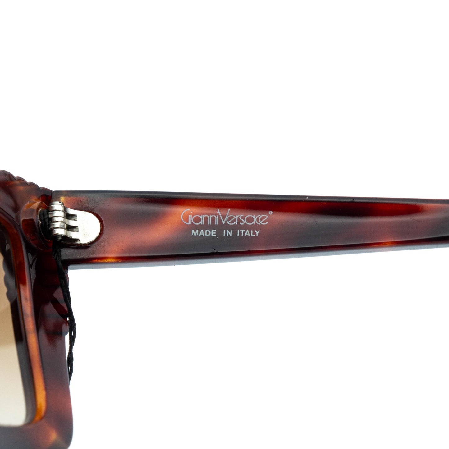 Gianni Versace Basix Mod 812 Brown Strass Sunglasses Vintage