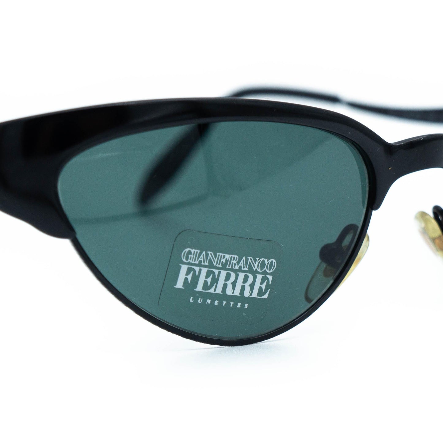 Gianfranco Ferre GFF 367 Black Cat Eye Sunglasses Vintage