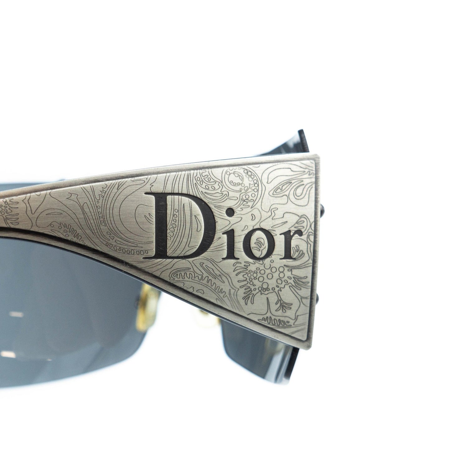 Christian DIOR WESTERN Wrap Mask Sunglasses Vintage 00s