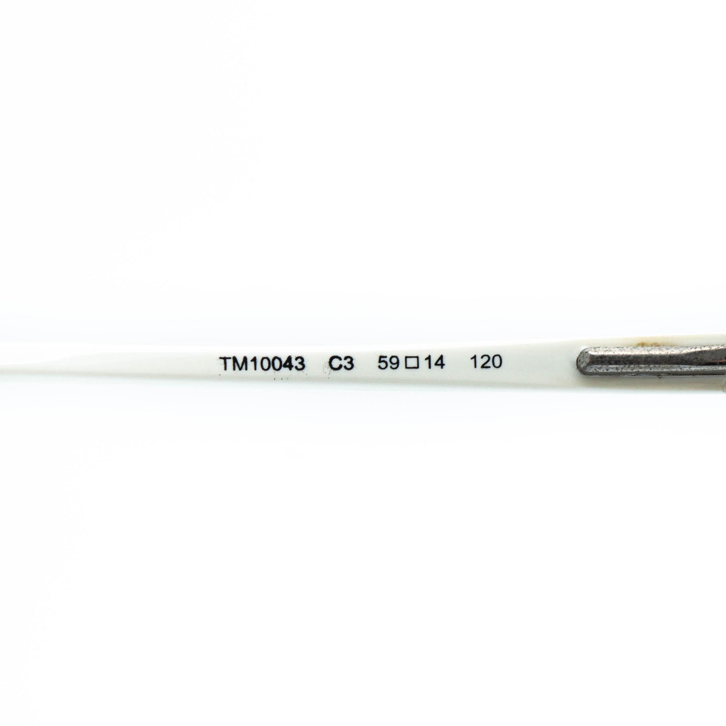 Thierry Mugler TM10043 White Sunglasses Vintage