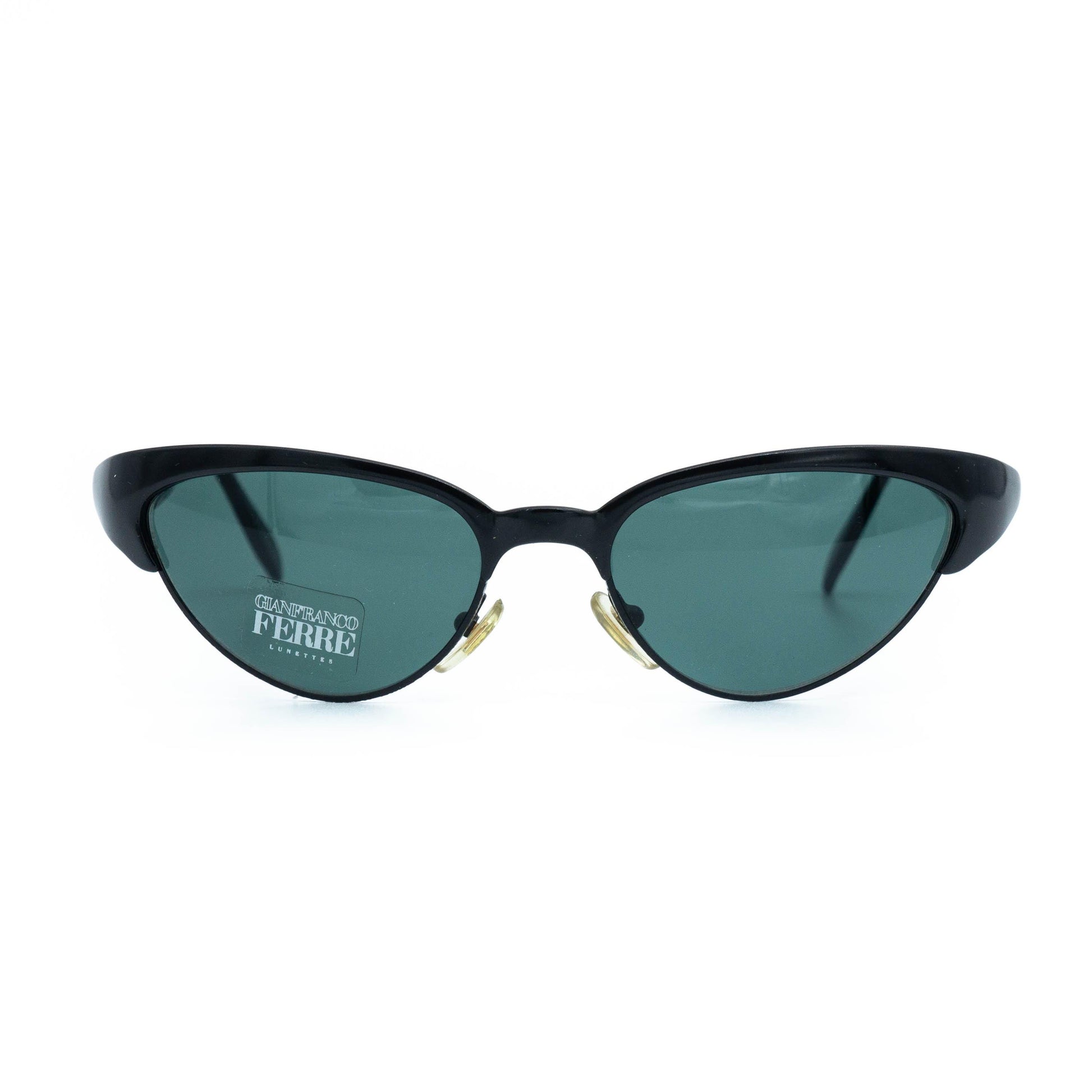 Gianfranco Ferre GFF 367 black cat eye vintage sunglasses