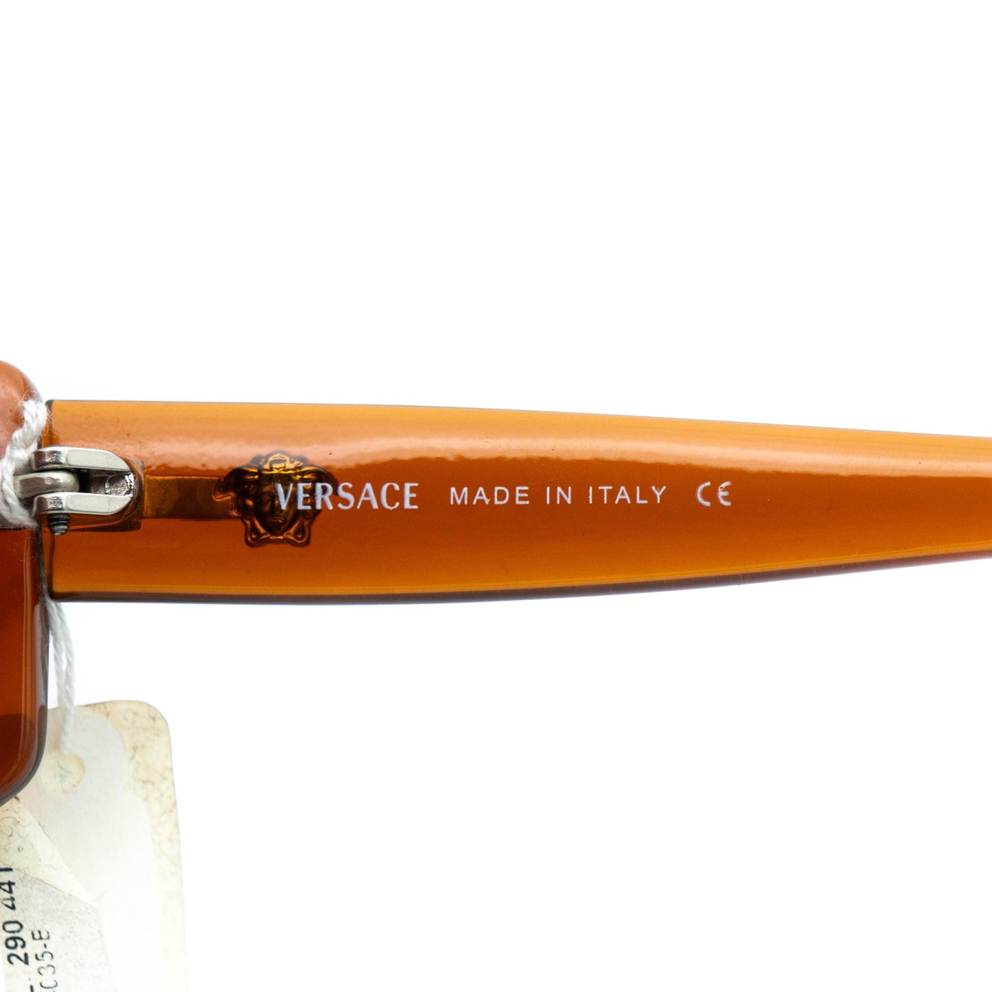 VERSACE mod 4035 Medusa Brown Sunglasses Vintage