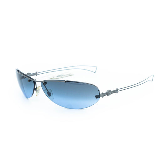 VERSACE mod 2006 Medusa oval blue vintage sunglasses