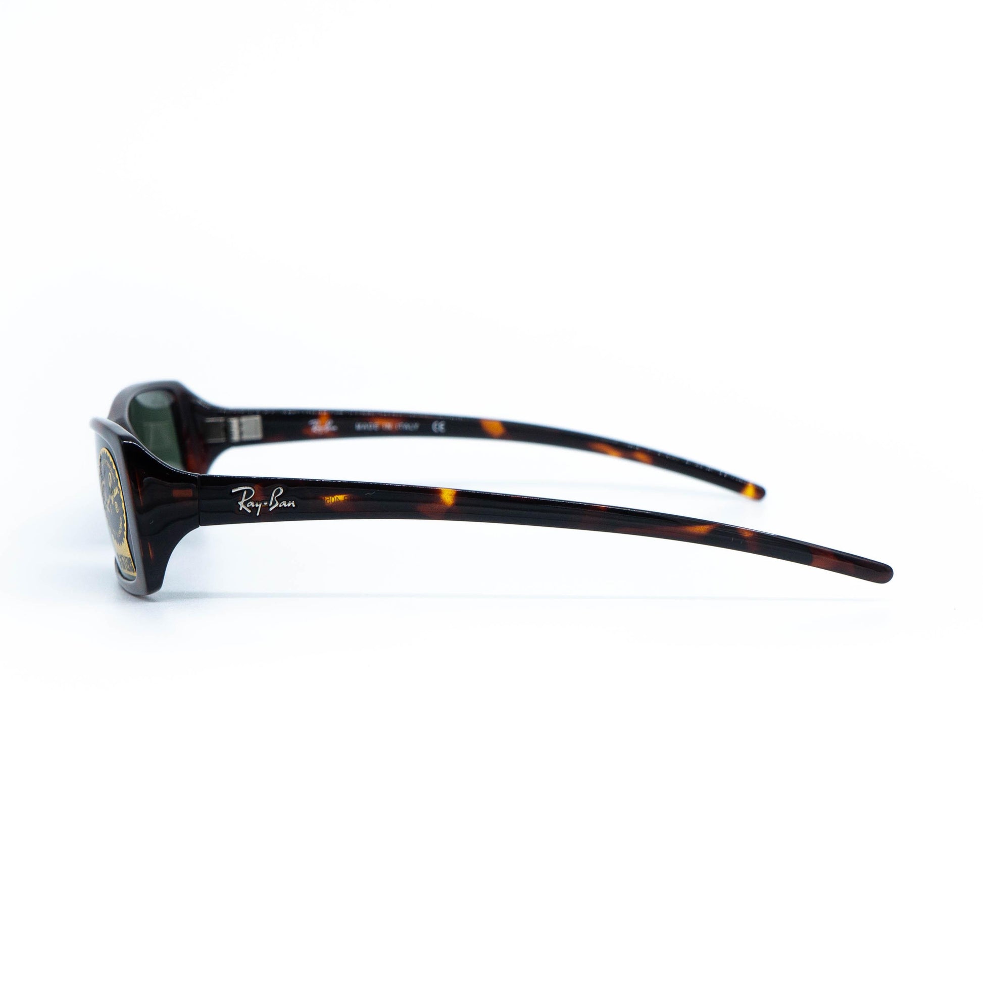Ray-Ban RB4058 brown vintage sunglasses front view