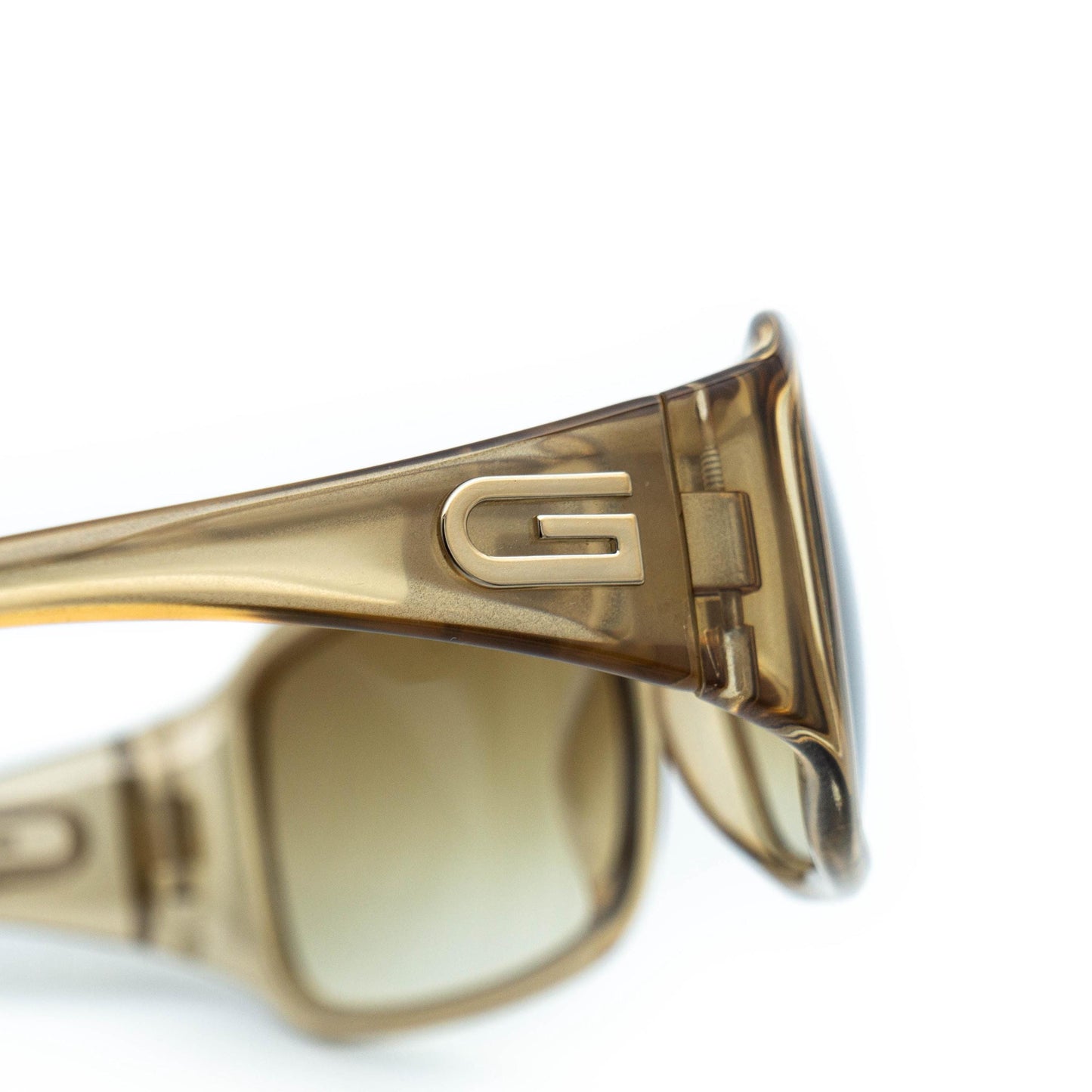 Gucci GG 2550/S Logo Gold Sunglasses Vintage
