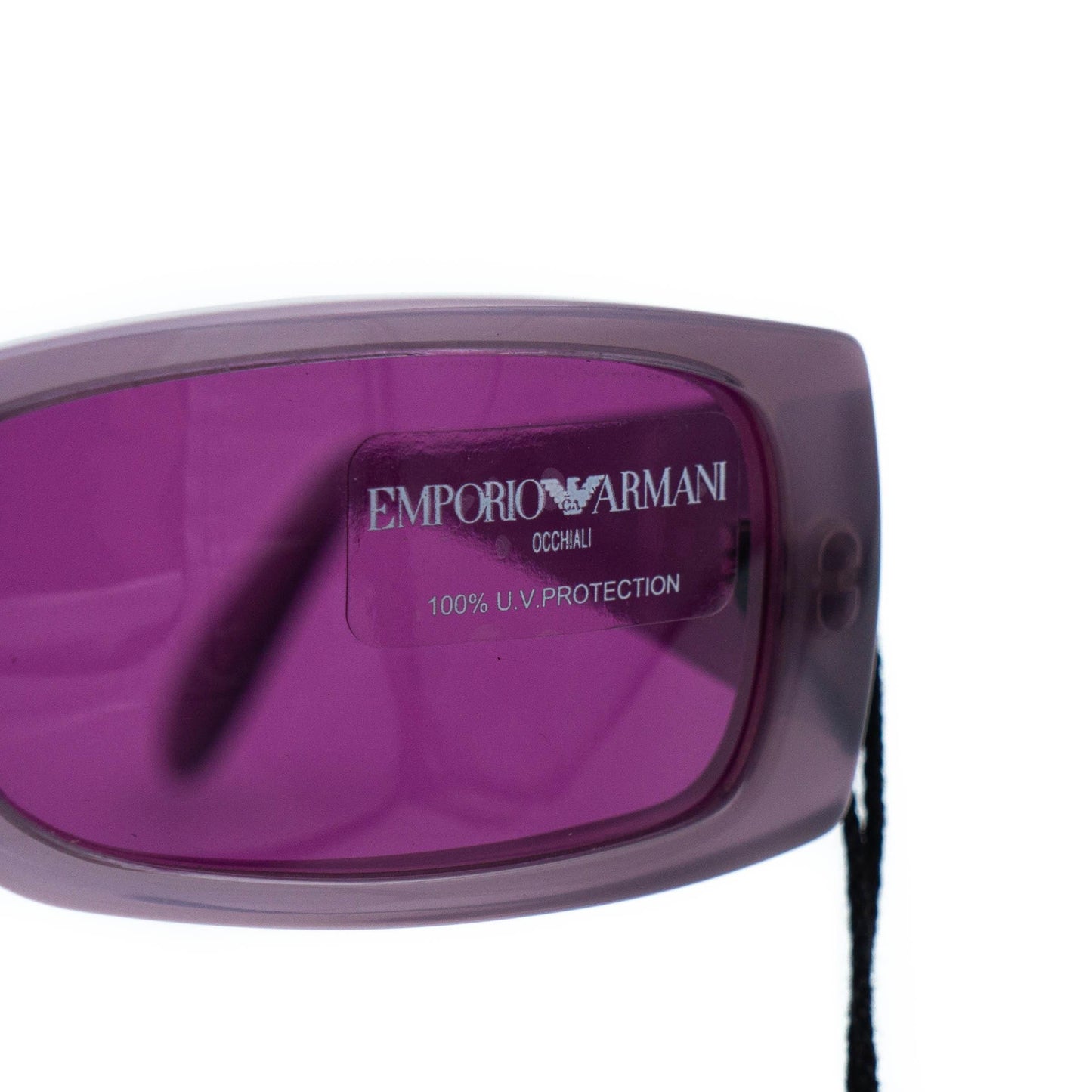 Emporio Armani 637-S Purple Sunglasses Vintage
