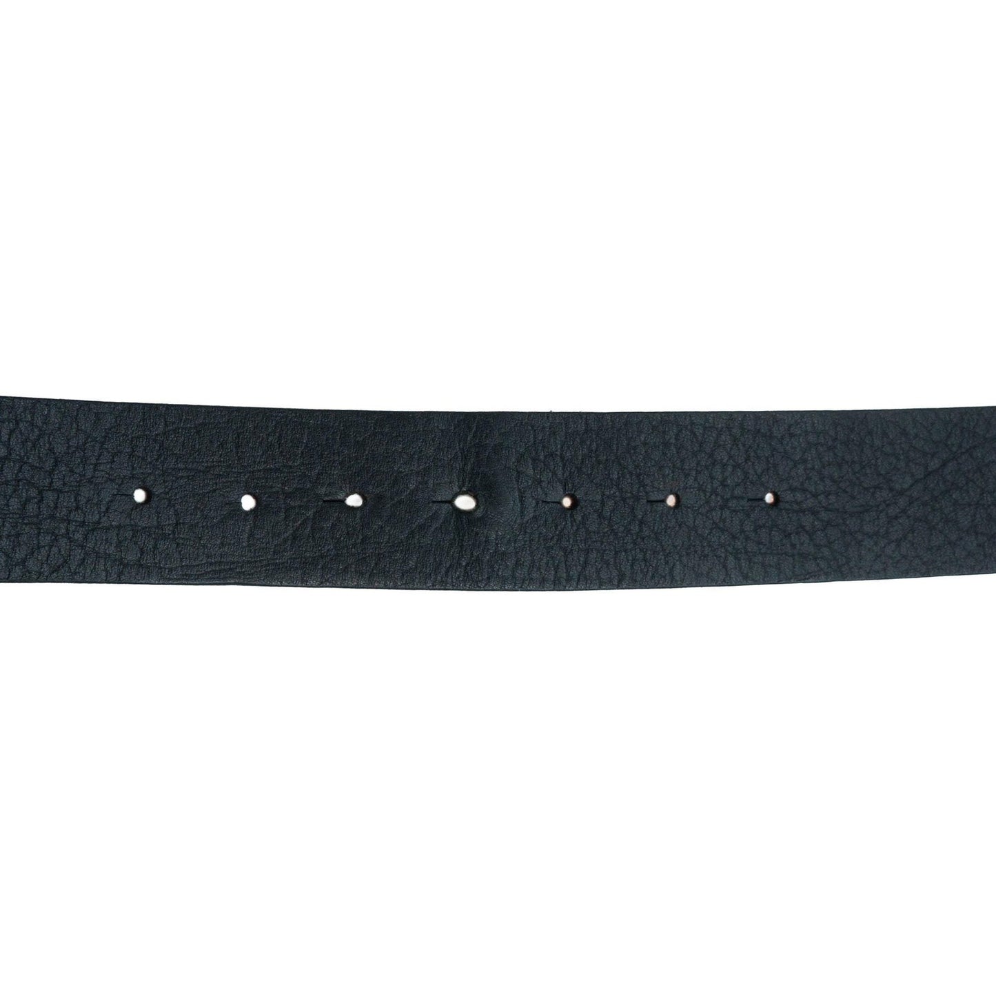 DOLCE & GABBANA DG Buckle Black Leather Belt Vintage 00s