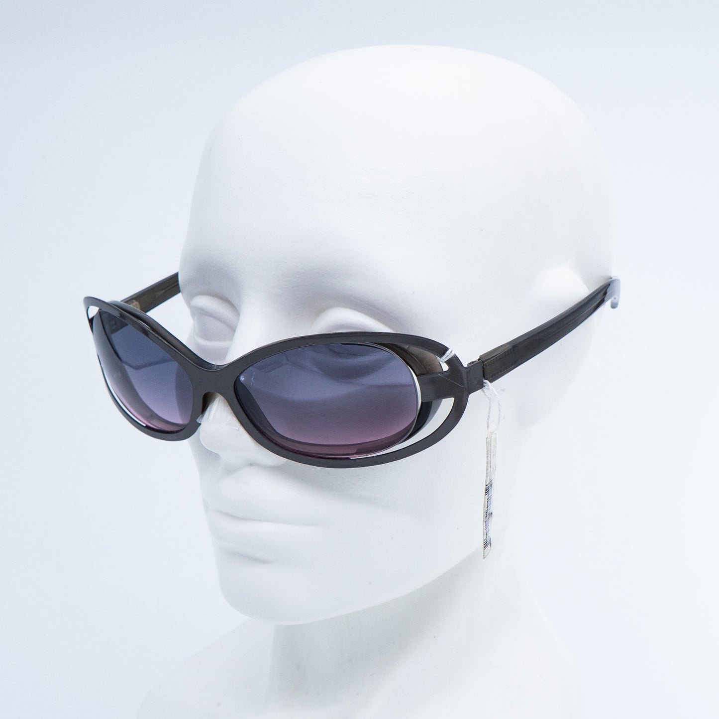 Alain Mikli 5682 Limited Edition Oval Silver Sunglasses Vintage