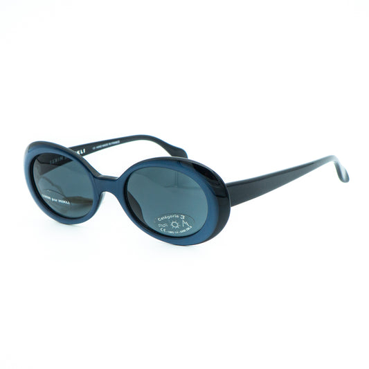 Alain Mikli par Mikli 7124 Blue Oval Sunglasses Vintage