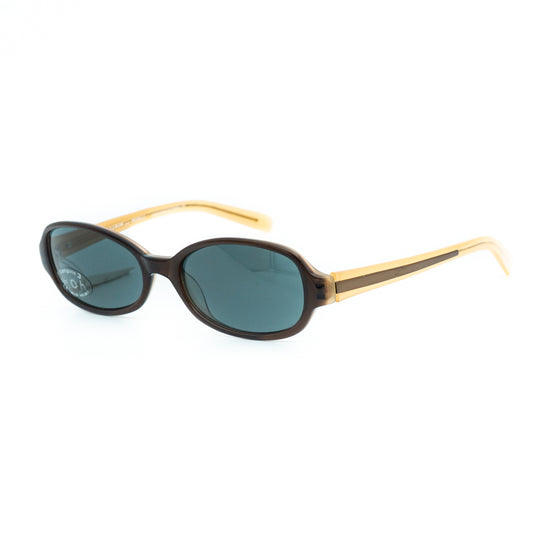 Alain Mikli par Mikli 7667 Brown Oval Sunglasses Vintage