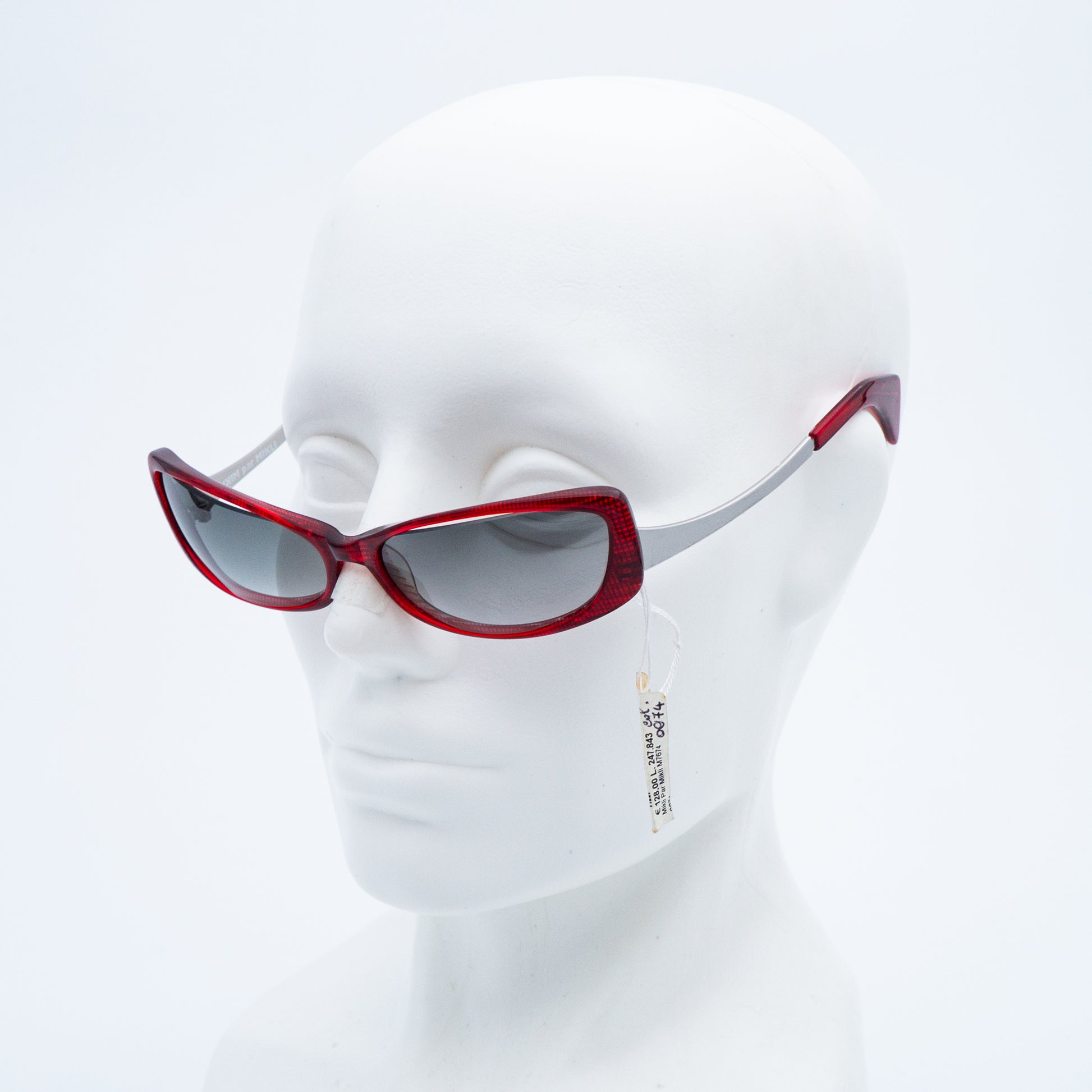 Alain Mikli par Mikli 7674 Red Sunglasses Vintage