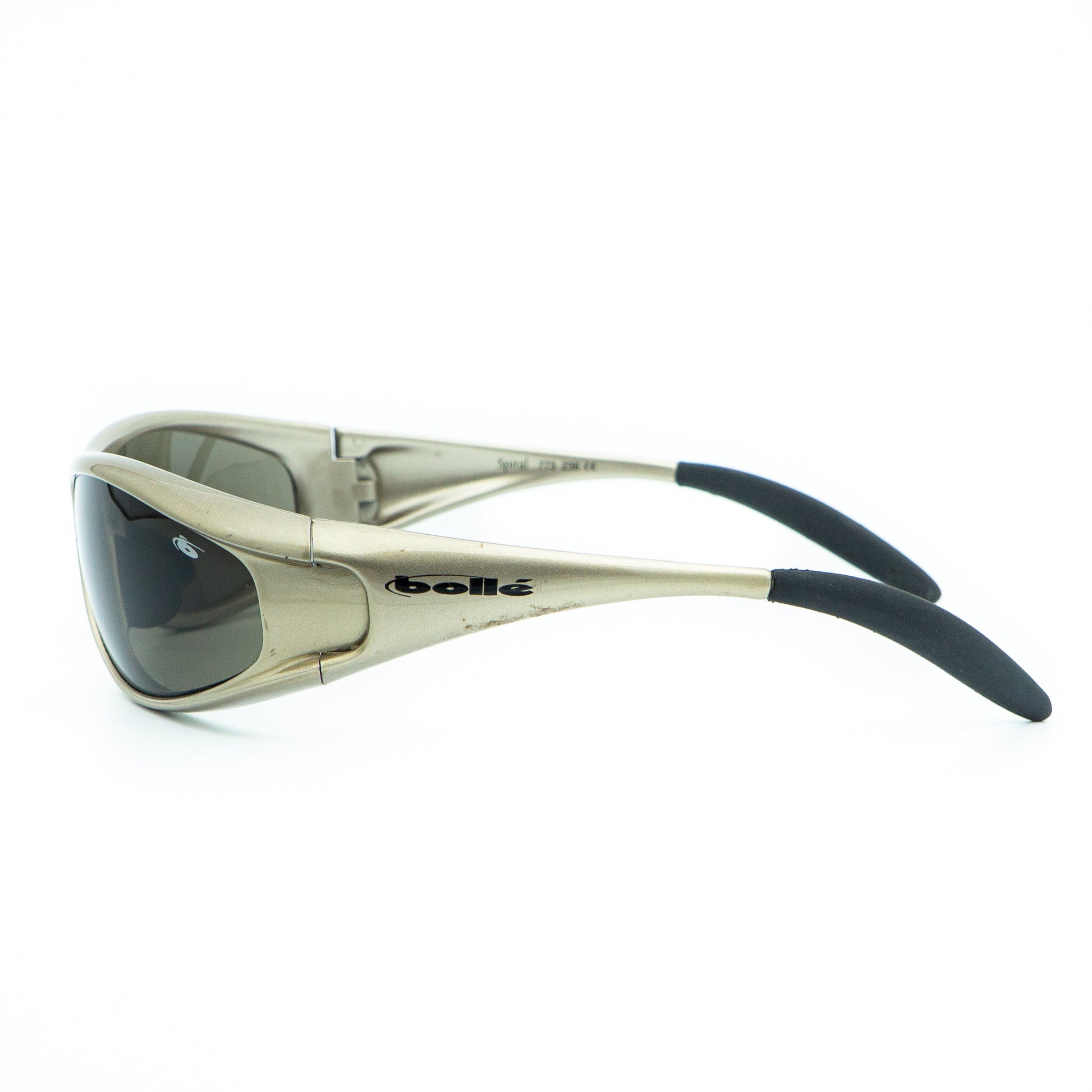 Bolle Spiral Gray Sport Sunglasses Vintage
