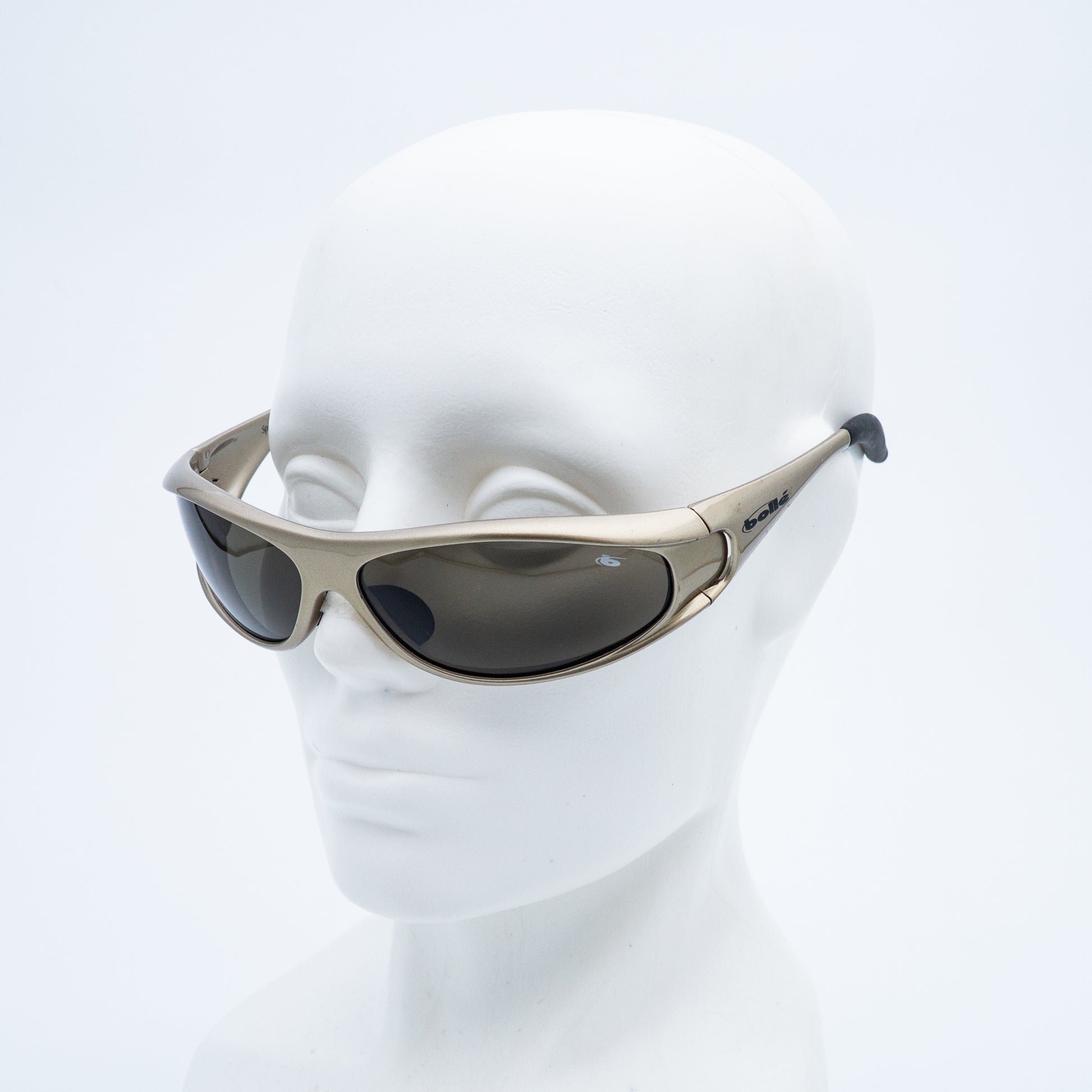 Bolle Spiral Gray Sport Sunglasses Vintage