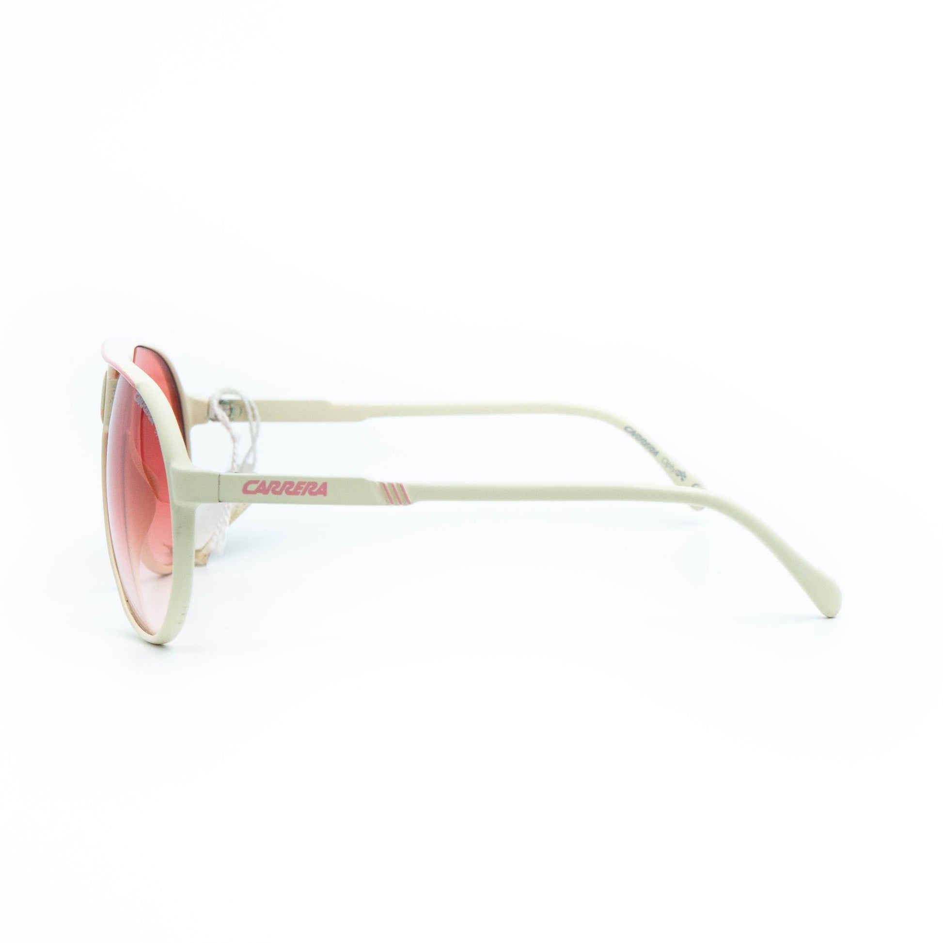 CARRERA Champion white pink aviator vintage sunglasses