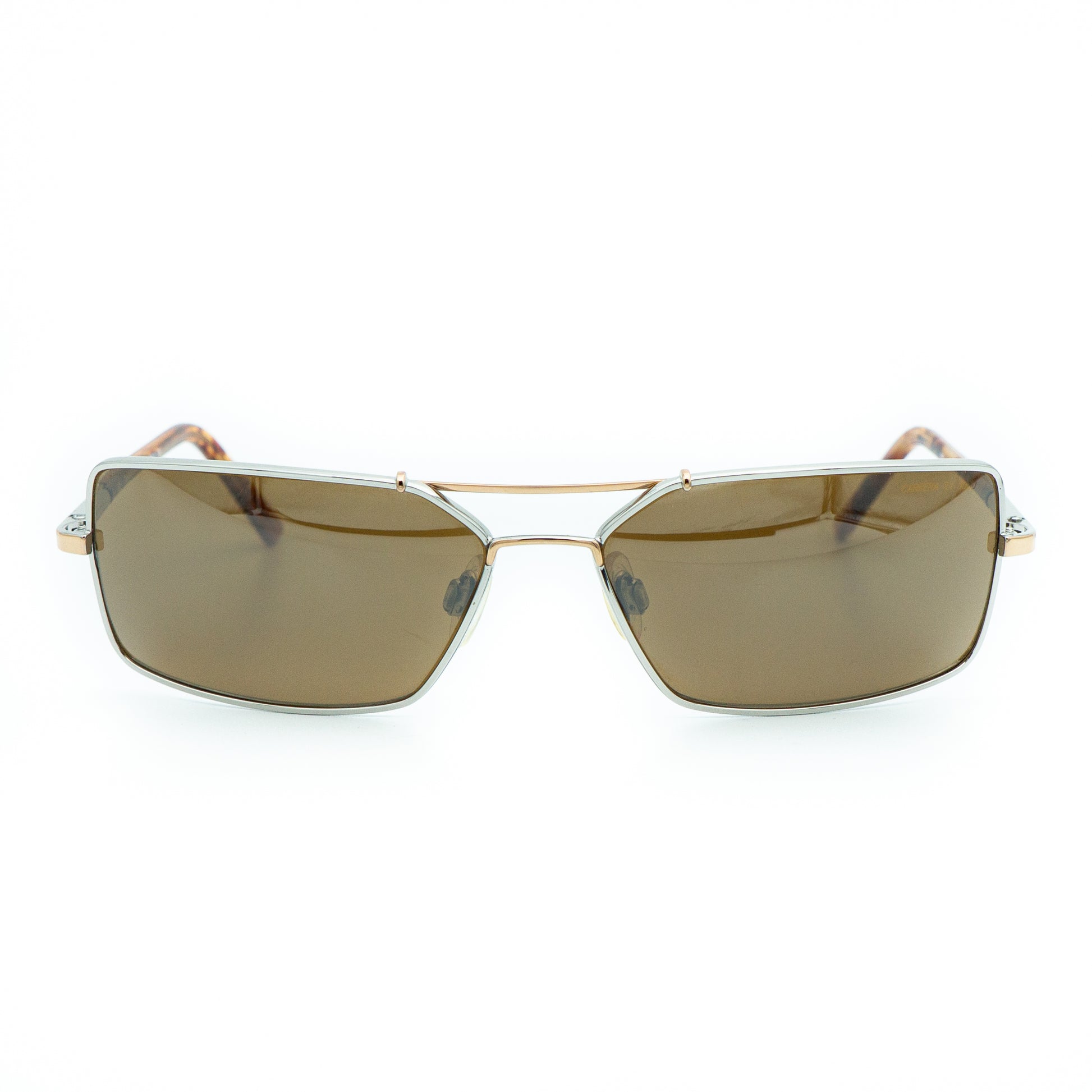 Carrera Navigator 3 Silver Brown Sunglasses Vintage