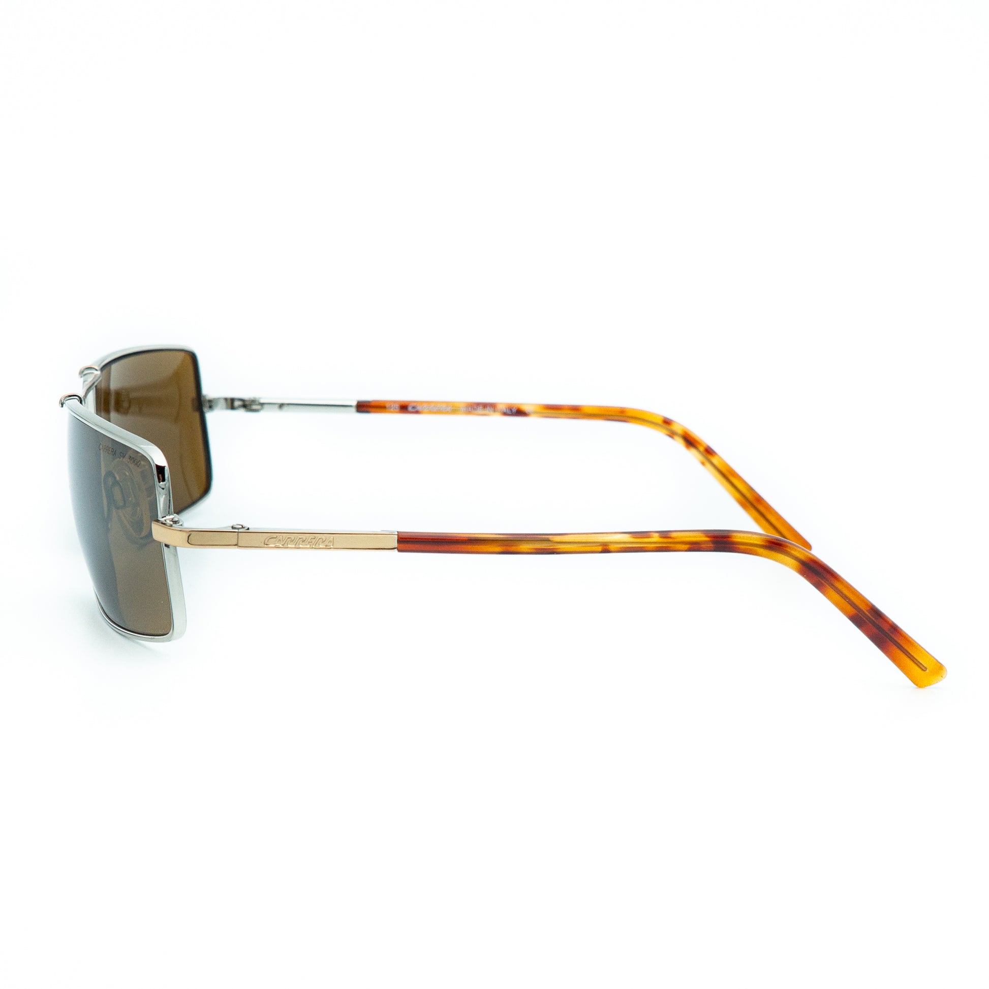 Carrera Navigator 3 Silver Brown Sunglasses Vintage