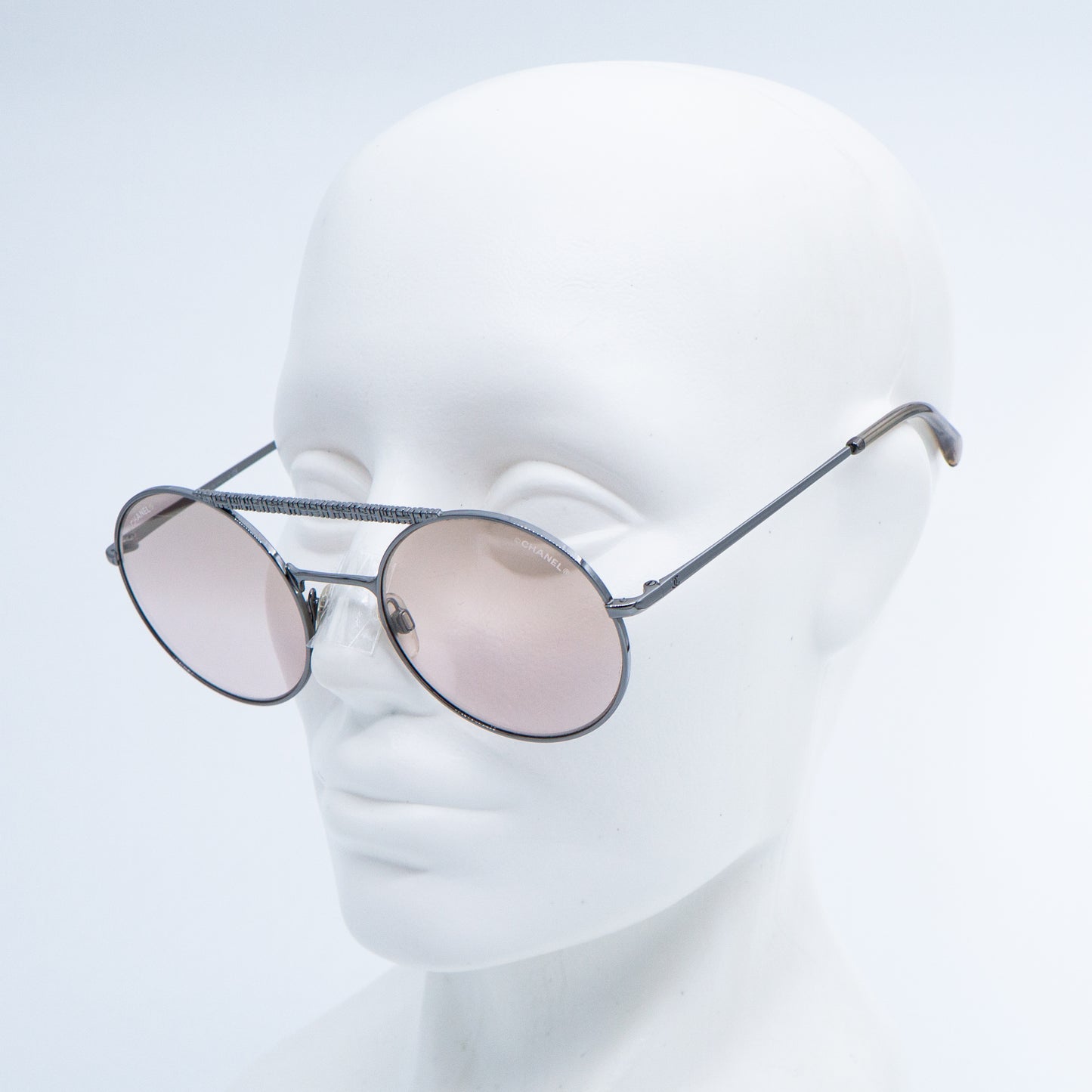 Chanel 4232 Round Silver Sunglasses Vintage