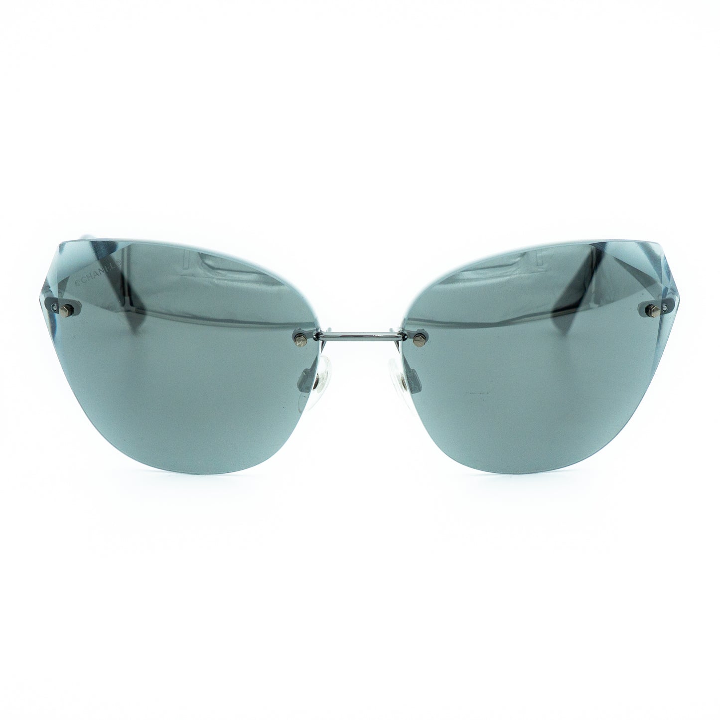 Chanel 4237 Mirror Silver Sunglasses Vintage