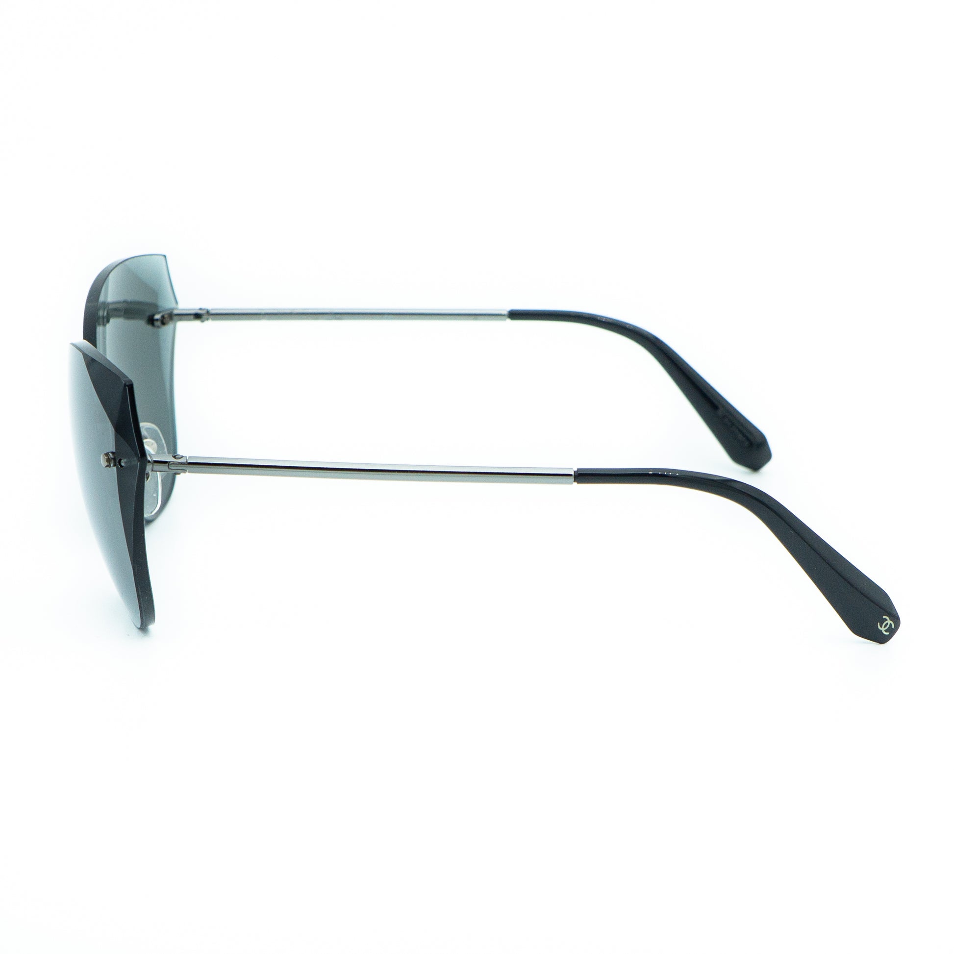 Chanel 4237 Mirror Silver Sunglasses Vintage