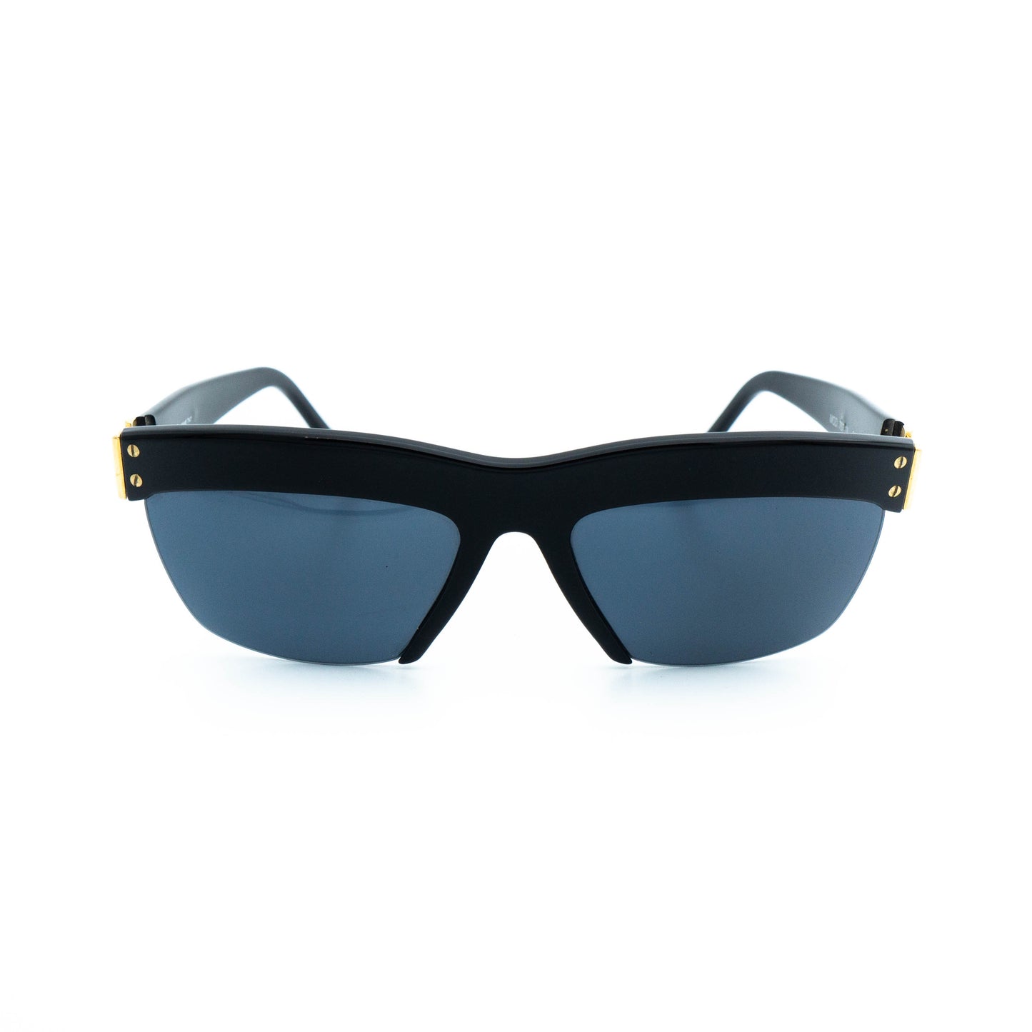 Charme 7074 Black Gold Women Sunglasses Vintage