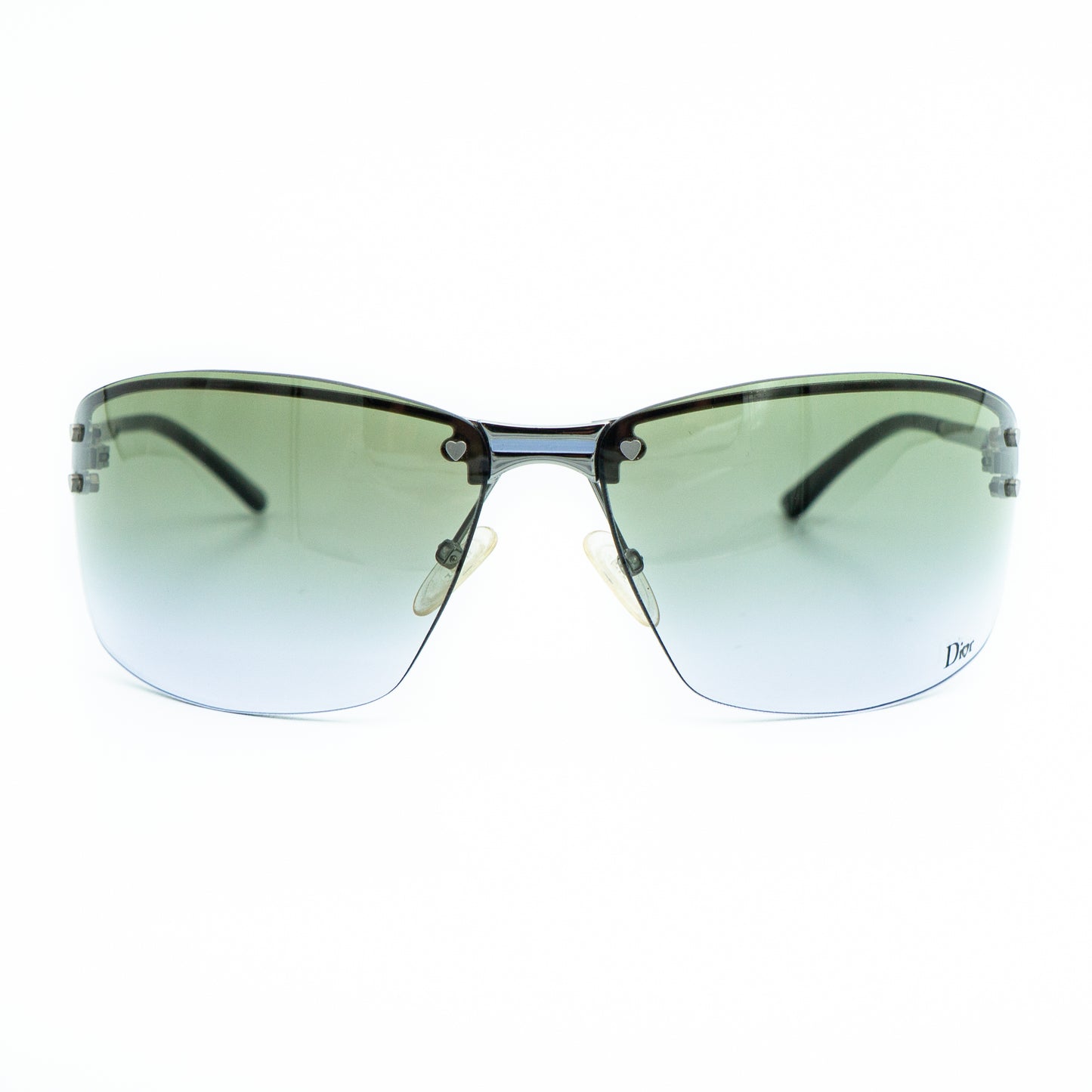 Christian DIOR Charm 1 Rimless Metal Sunglasses Vintage