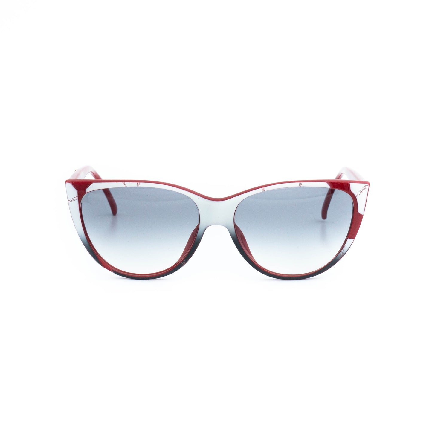 Christian Dior 2349 Black Red Women Sunglasses Vintage 80s