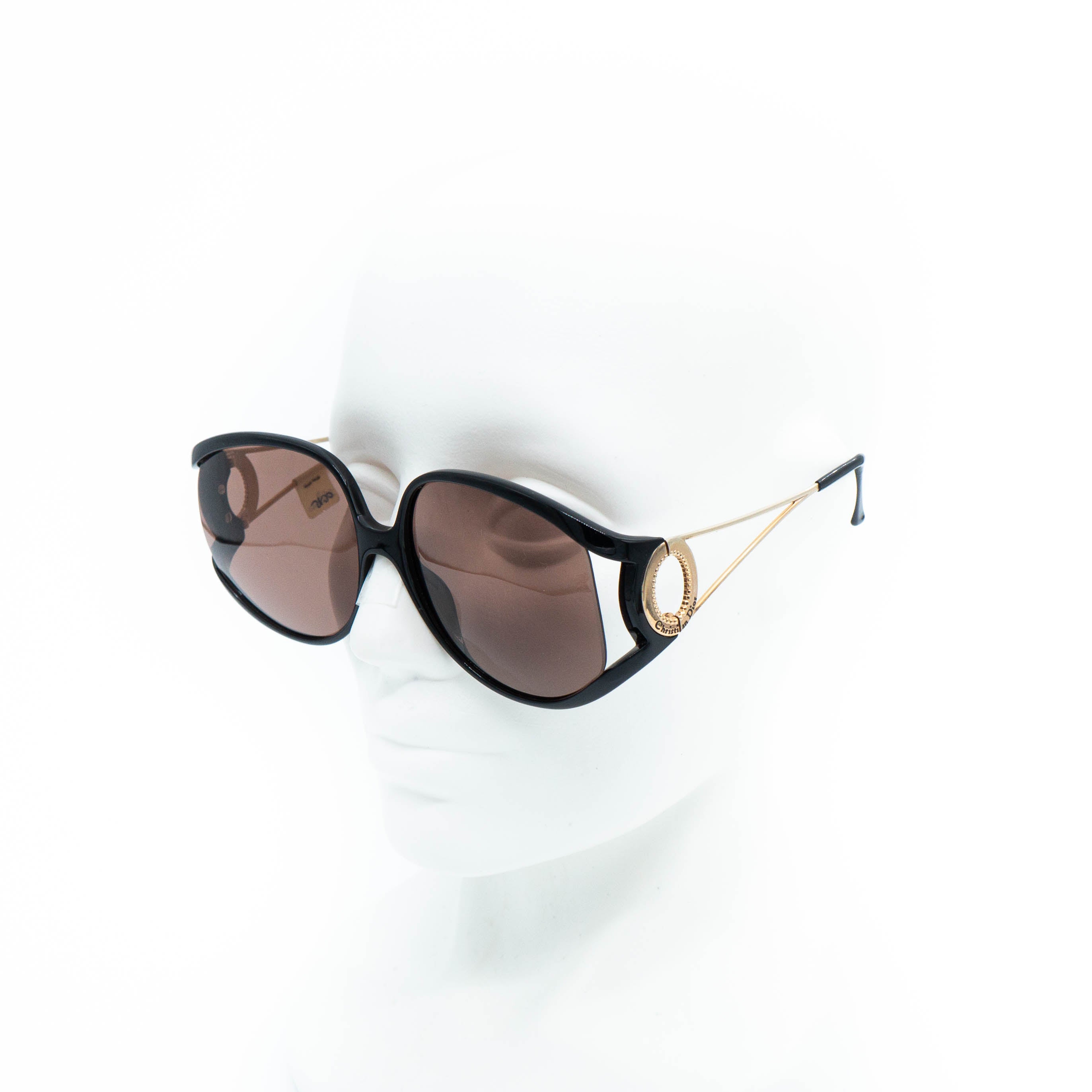 美品✨Christian Dior Sunglasses Vintage Christian Dior 2757 Black Oversized Sunglasses Vintage 80s – LAVINTA