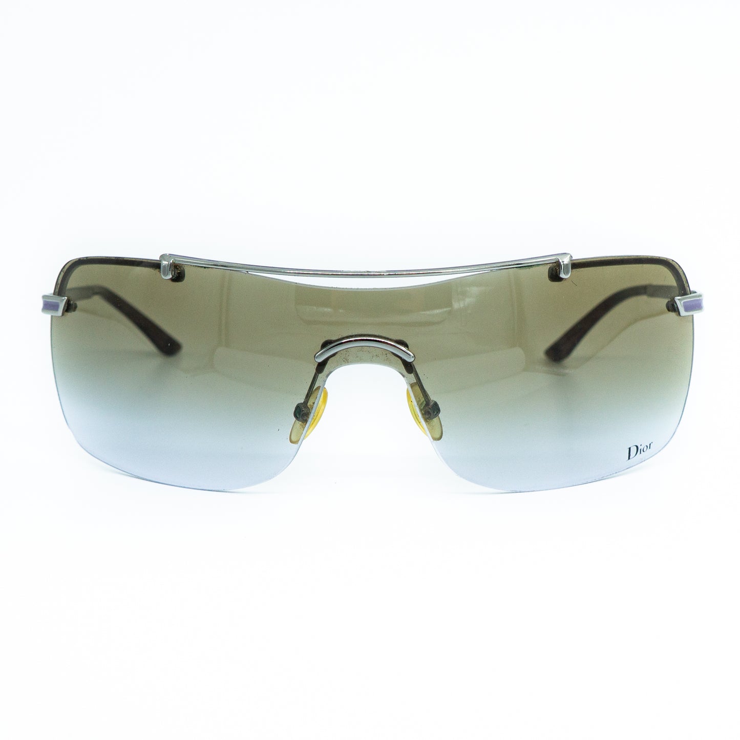Christian Dior AIR 2 Shield Rimless Sunglasses Vintage
