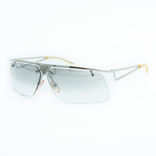 Christian Dior CLUBBING Rimless Silver Sunglasses Vintage