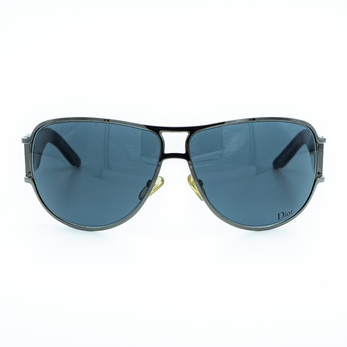 Christian Dior PRECOLL 2 Aviator Black Sunglasses Vintage