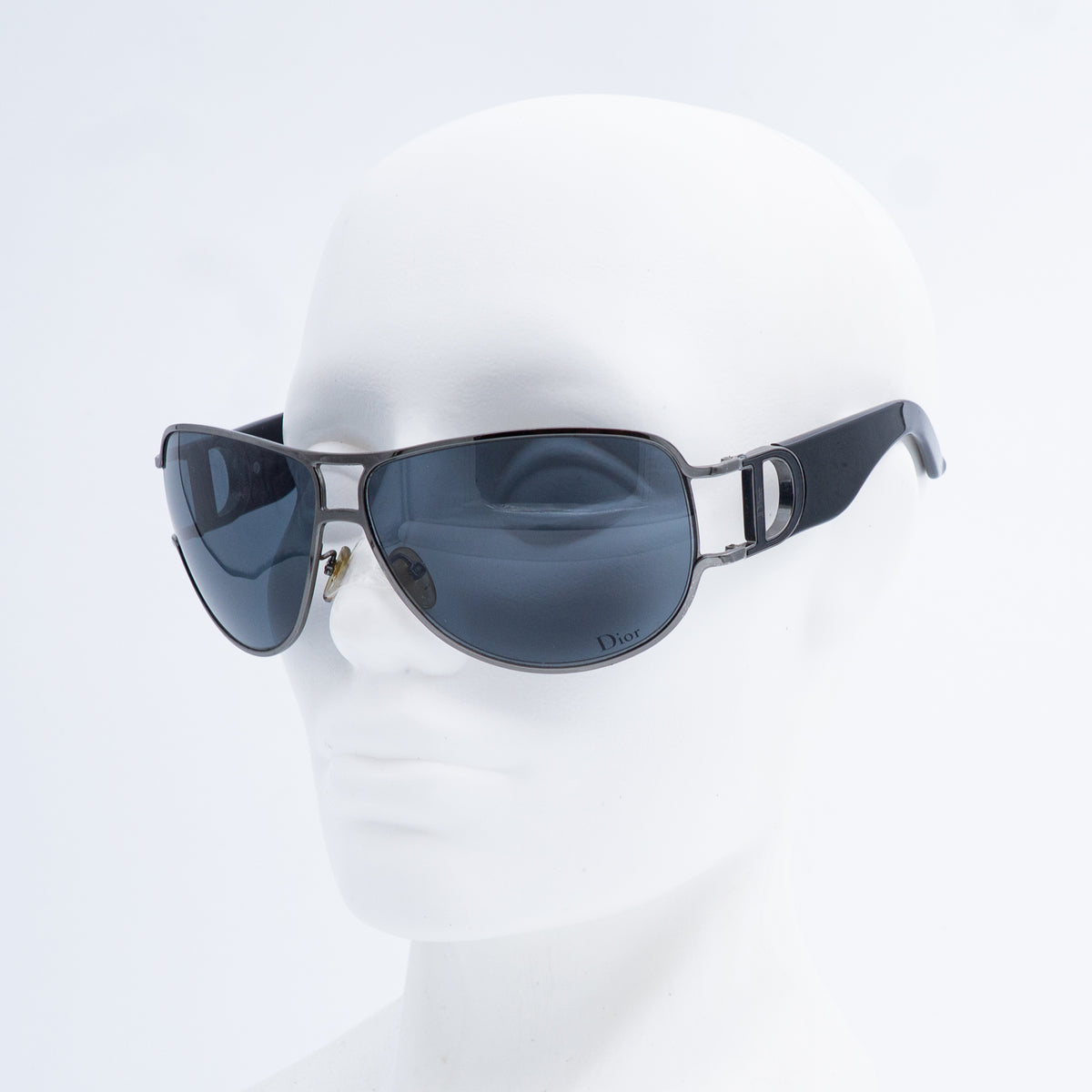 Christian Dior PRECOLL 2 Aviator Black Sunglasses Vintage