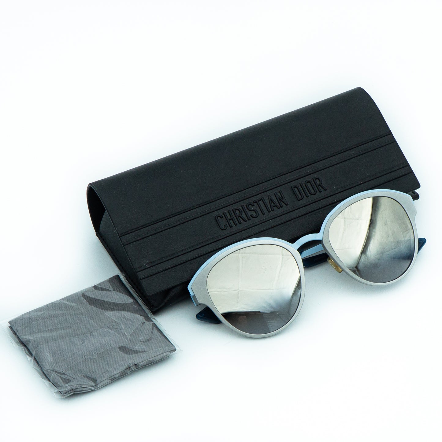 Christian Dior SUN Blue Sunglasses Vintage