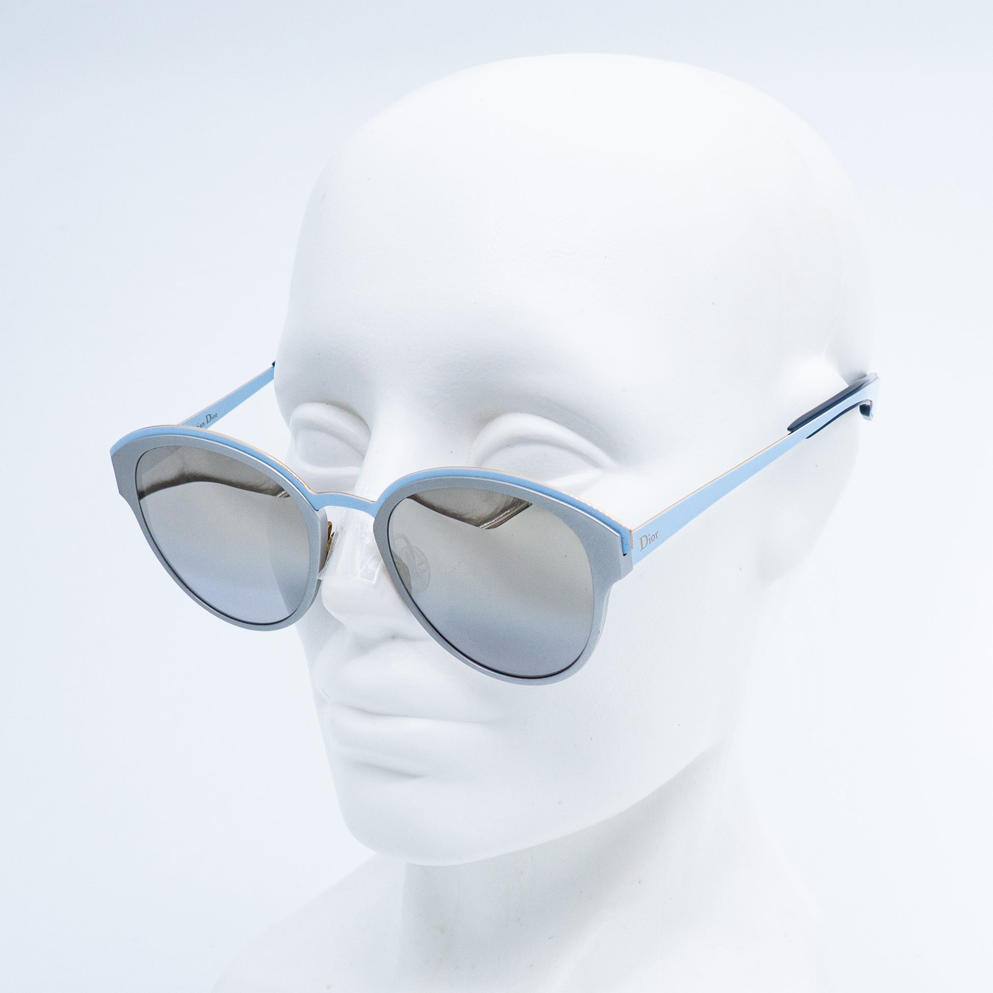 Christian Dior SUN Blue Sunglasses Vintage