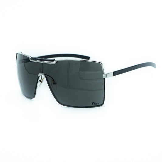 Christian Dior VIKTIM 1 Black Shield Sunglasses Vintage