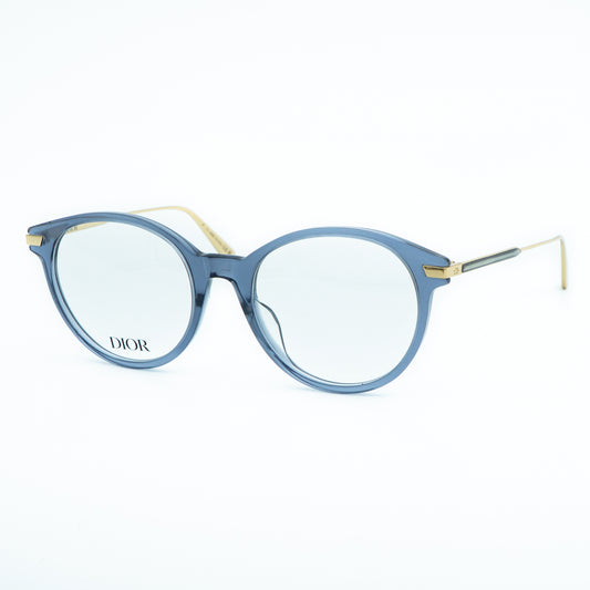 DIOR GemDiorO R4I Blue Gold Eyeglasses Frame