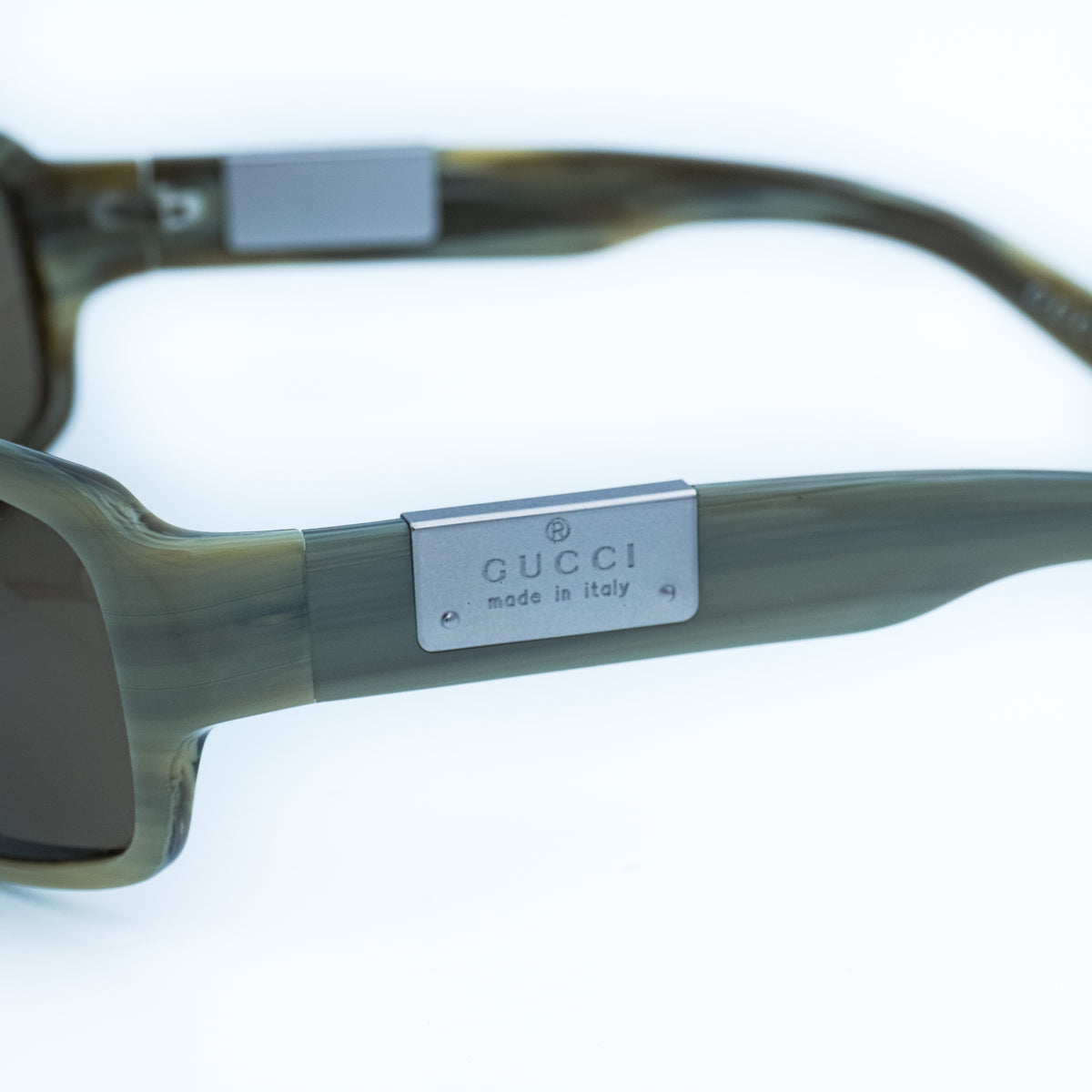 GUCCI GG 1561 Silver Mask Sunglasses Vintage